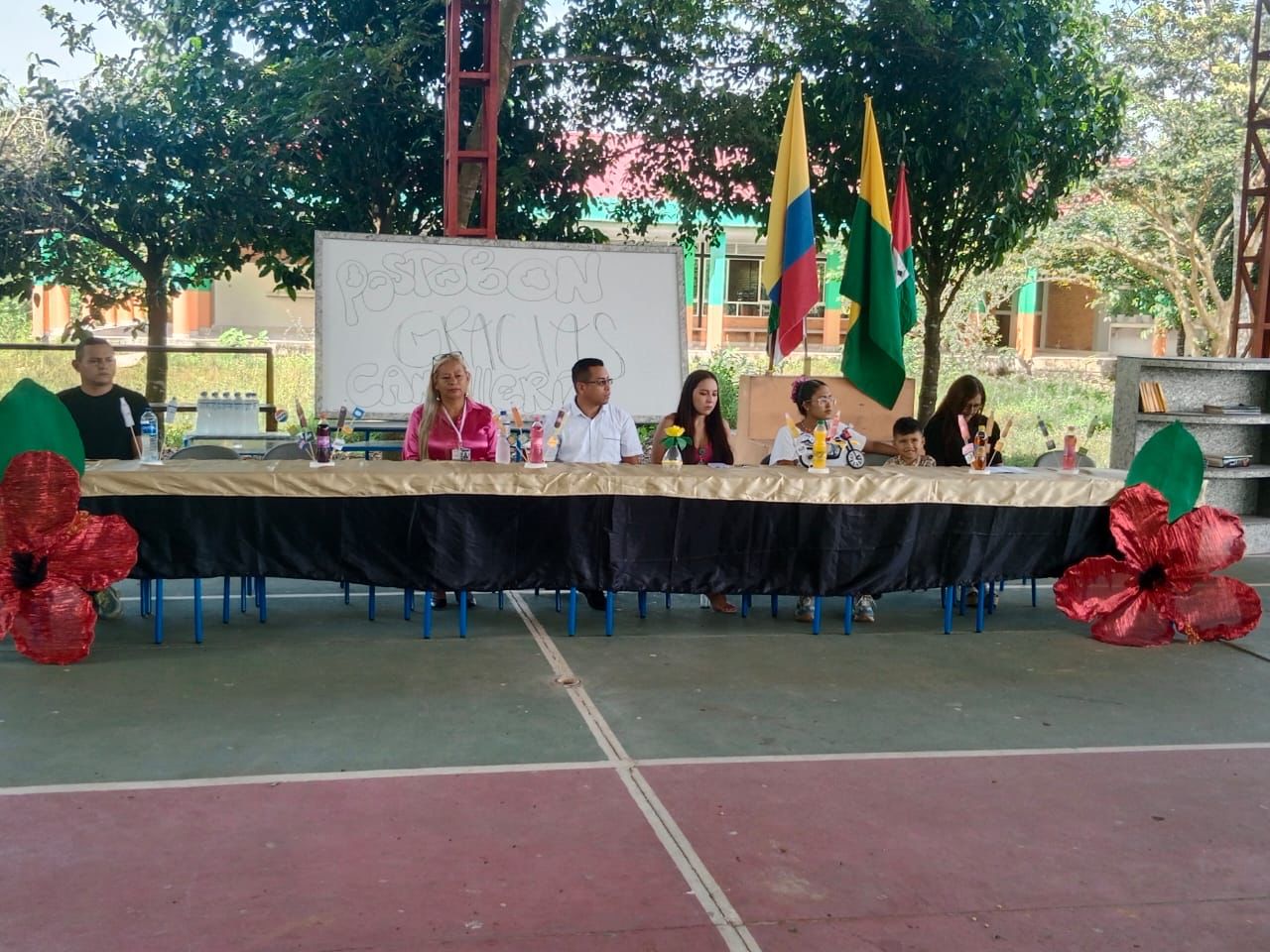 Cancillería entregó 1.316 piezas de mobiliario escolar a la Institución Educativa José Antonio Galán del municipio de Cravo Norte, Arauca
