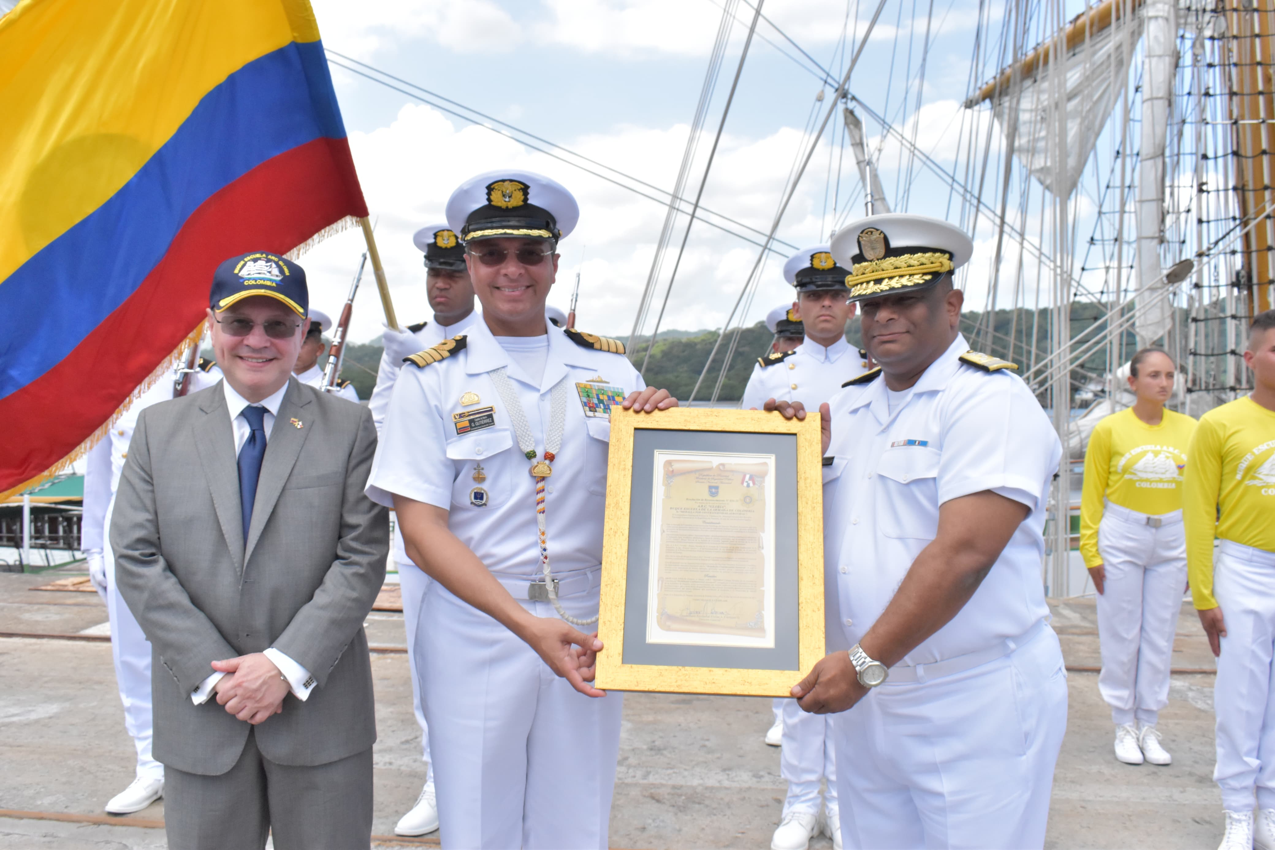 Después de cinco años, Buque Gloria regresó a Panamá