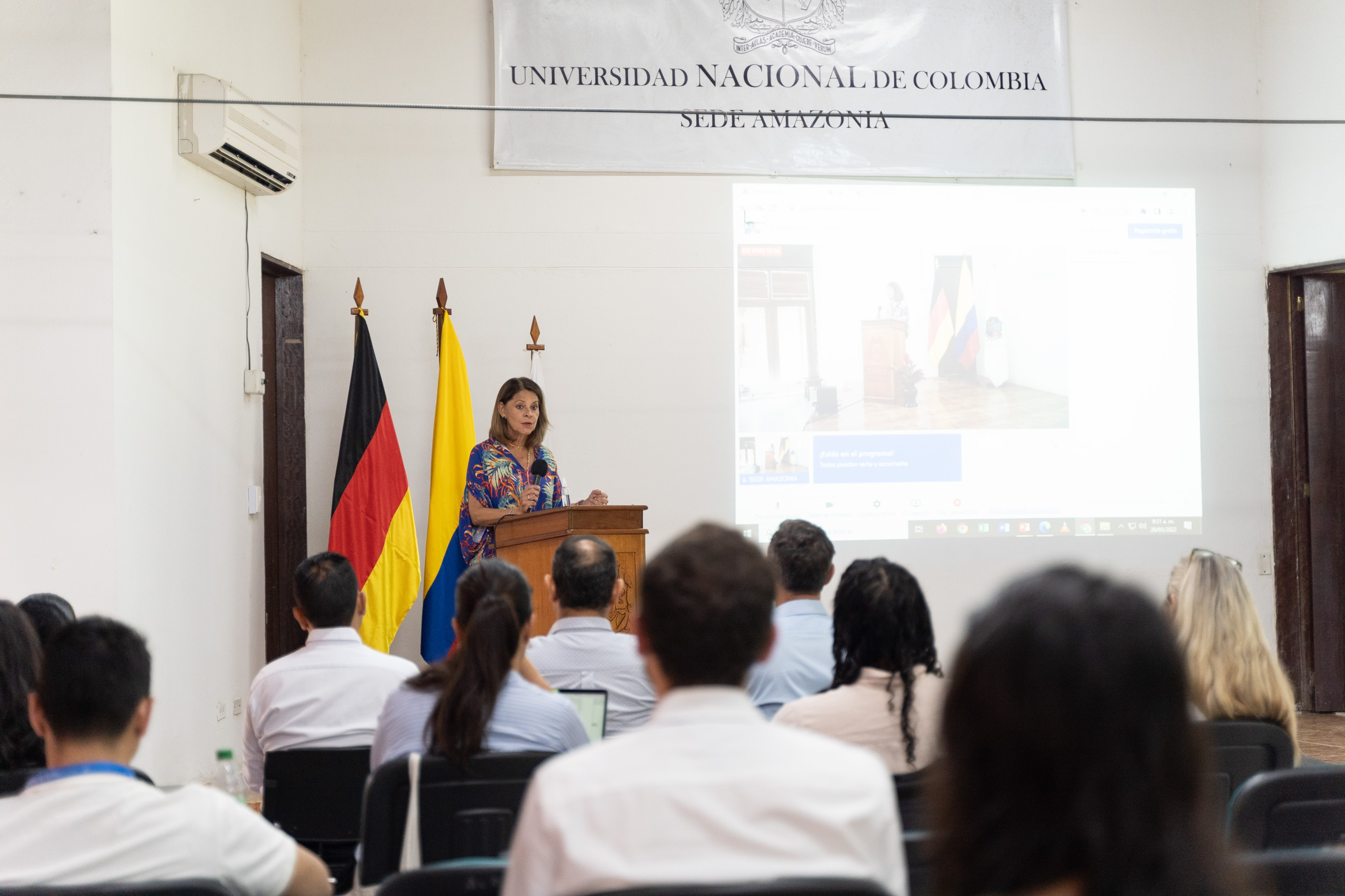 “Nada puede frenar el esfuerzo de la comunidad internacional en el compromiso con el desarrollo sostenible”: Vicepresidente y Canciller en la Cátedra Alemania en Leticia