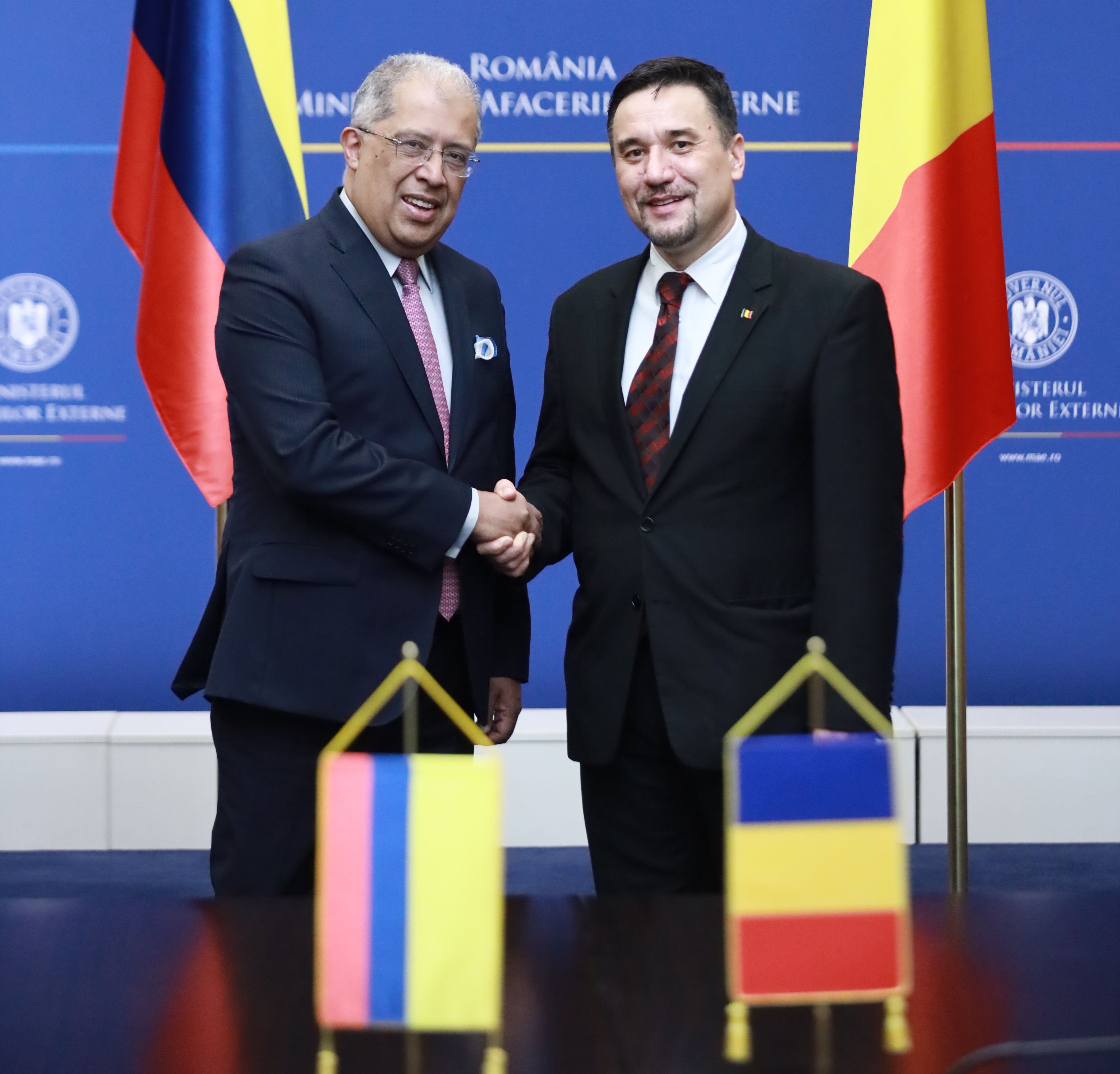 Colombia y Rumanía fortalecieron sus relaciones bilaterales en el encuentro de Consultas Políticas que se realizó en Bucarest