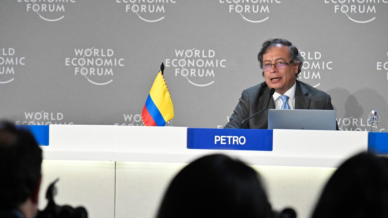 Declaración del Presidente Gustavo Petro Urrego en la reunión del Foro Económico Mundial