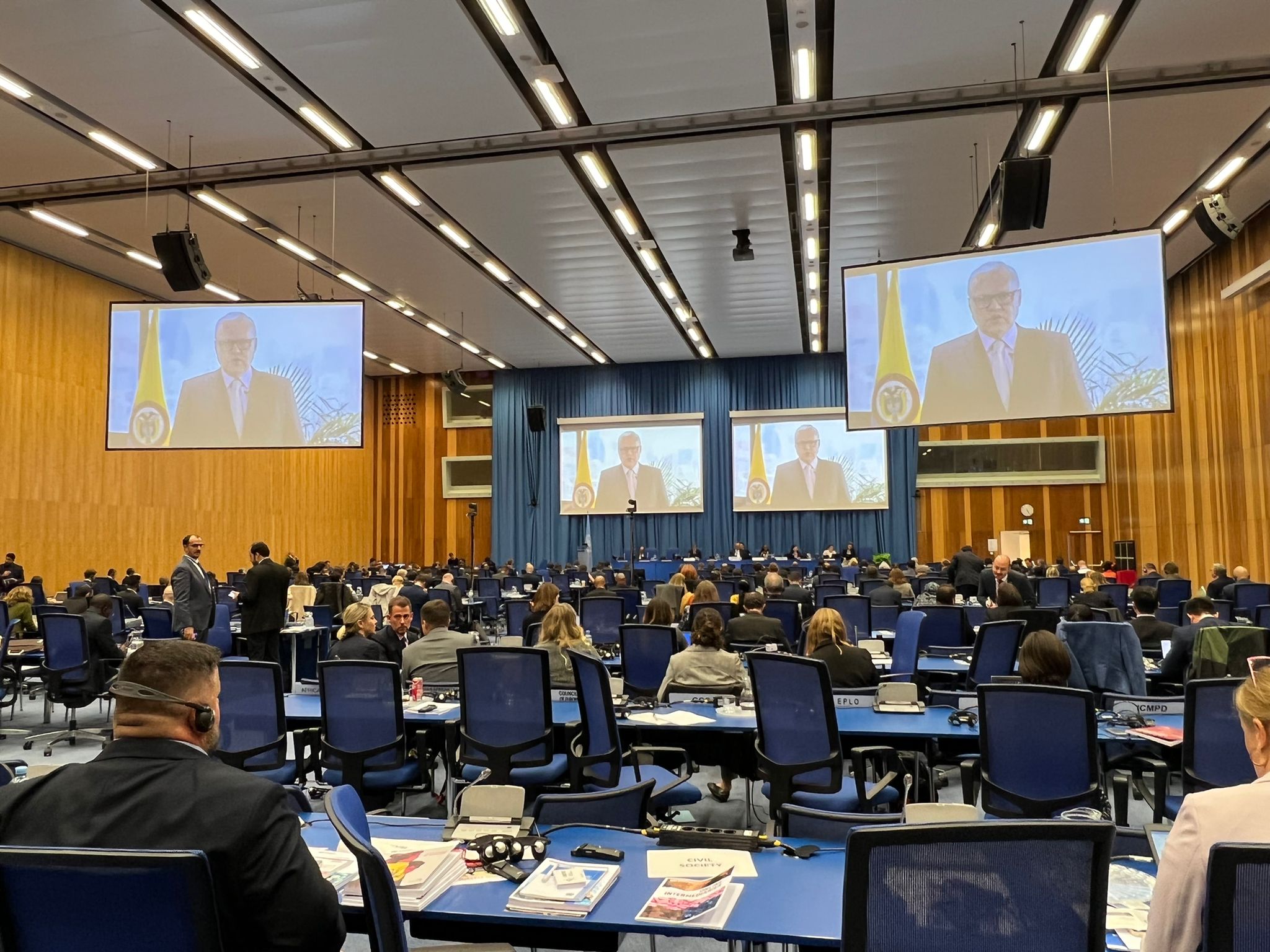 Colombia participa en la 11º sesión de la Conferencia de las Partes en la Convención de las Naciones Unidas contra la Delincuencia Organizada Transnacional