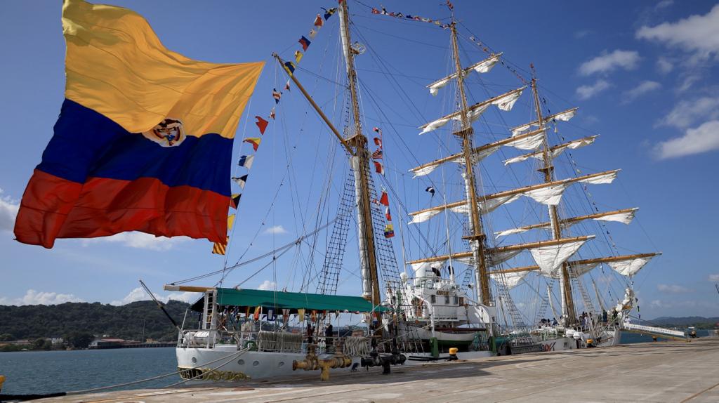 Después de cinco años, Buque Gloria regresó a Panamá
