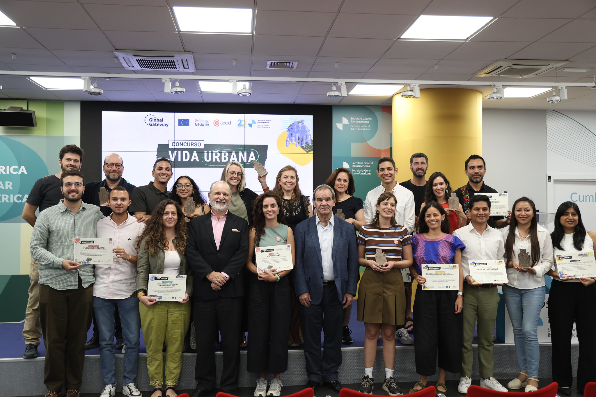 Iniciativa colombiana es reconocida por la SEGIB como modelo de transformación urbana sostenible