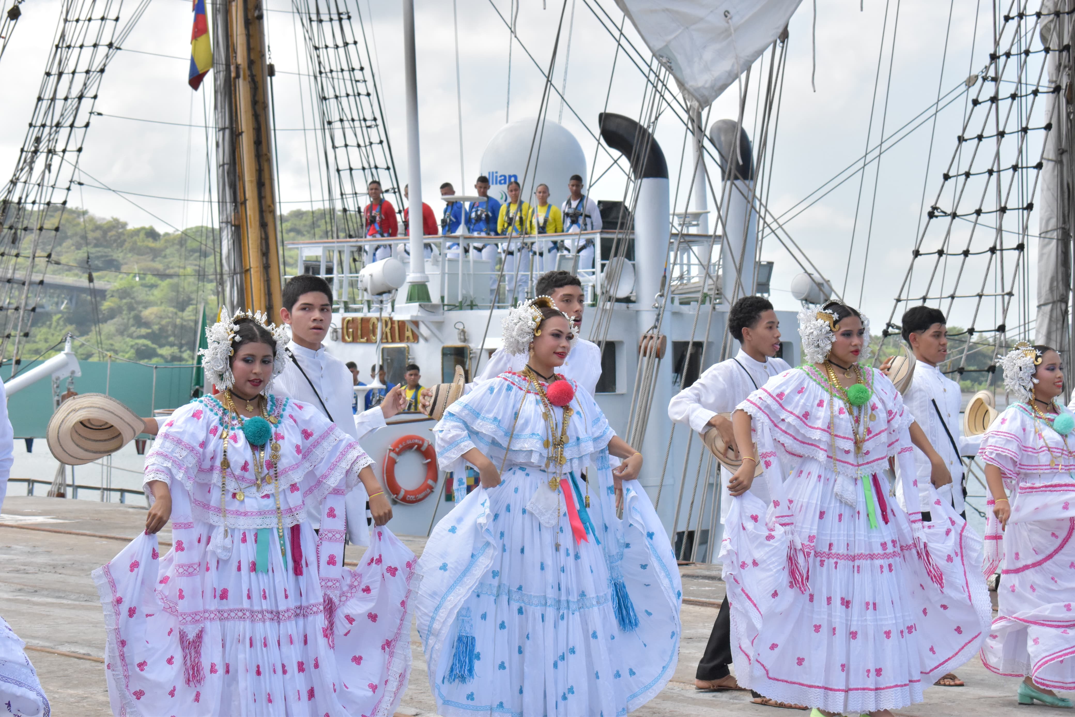 Después de cinco años, Buque Gloria regresó a Panamá