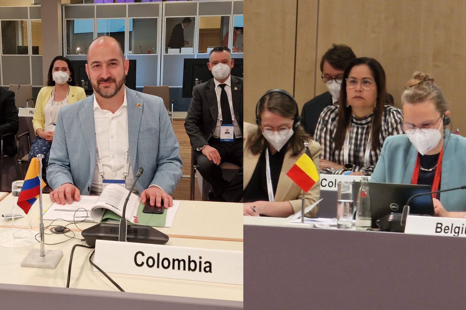 Colombia participó en la XLIV Reunión Consultiva del Tratado Antártico y en la XXIV del Comité para la Protección Ambiental