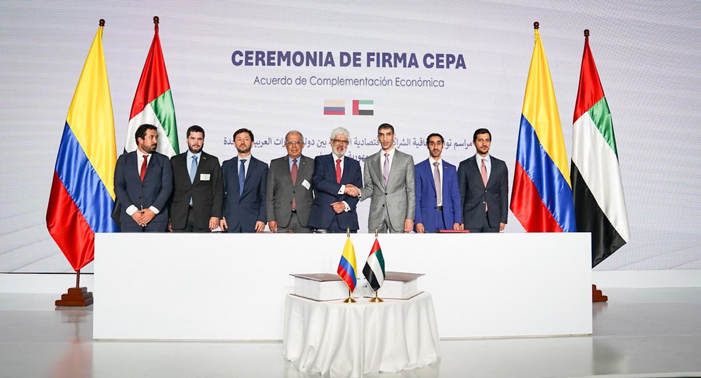 Colombia y Emiratos Árabes Unidos firman Acuerdo Integral de Asociación Económica