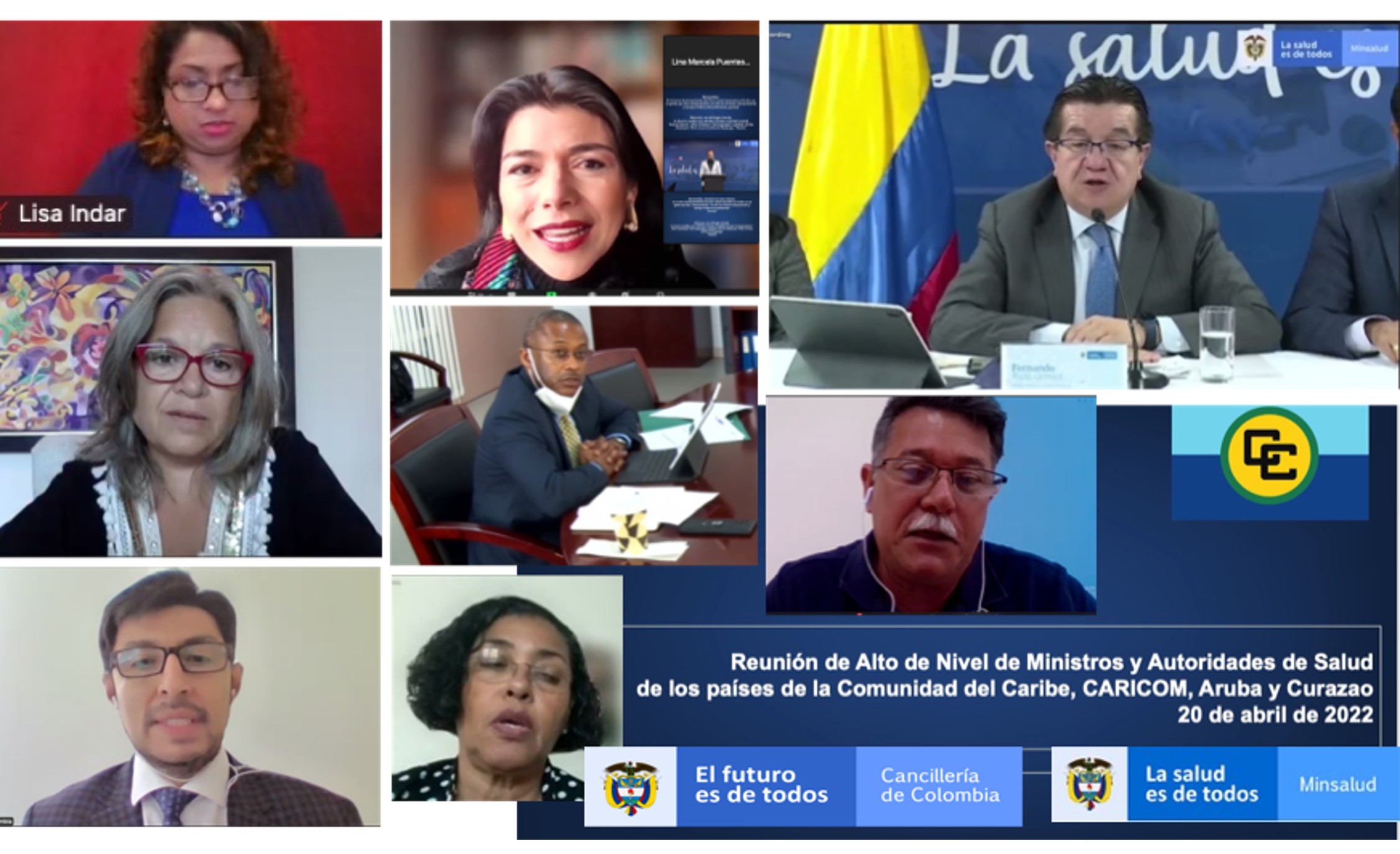 .“Colombia es Caribe, y está comprometida con la región para articular agendas positivas de cooperación” aseguró la Viceministra de Asuntos Multilaterales, María Carmelina Londoño