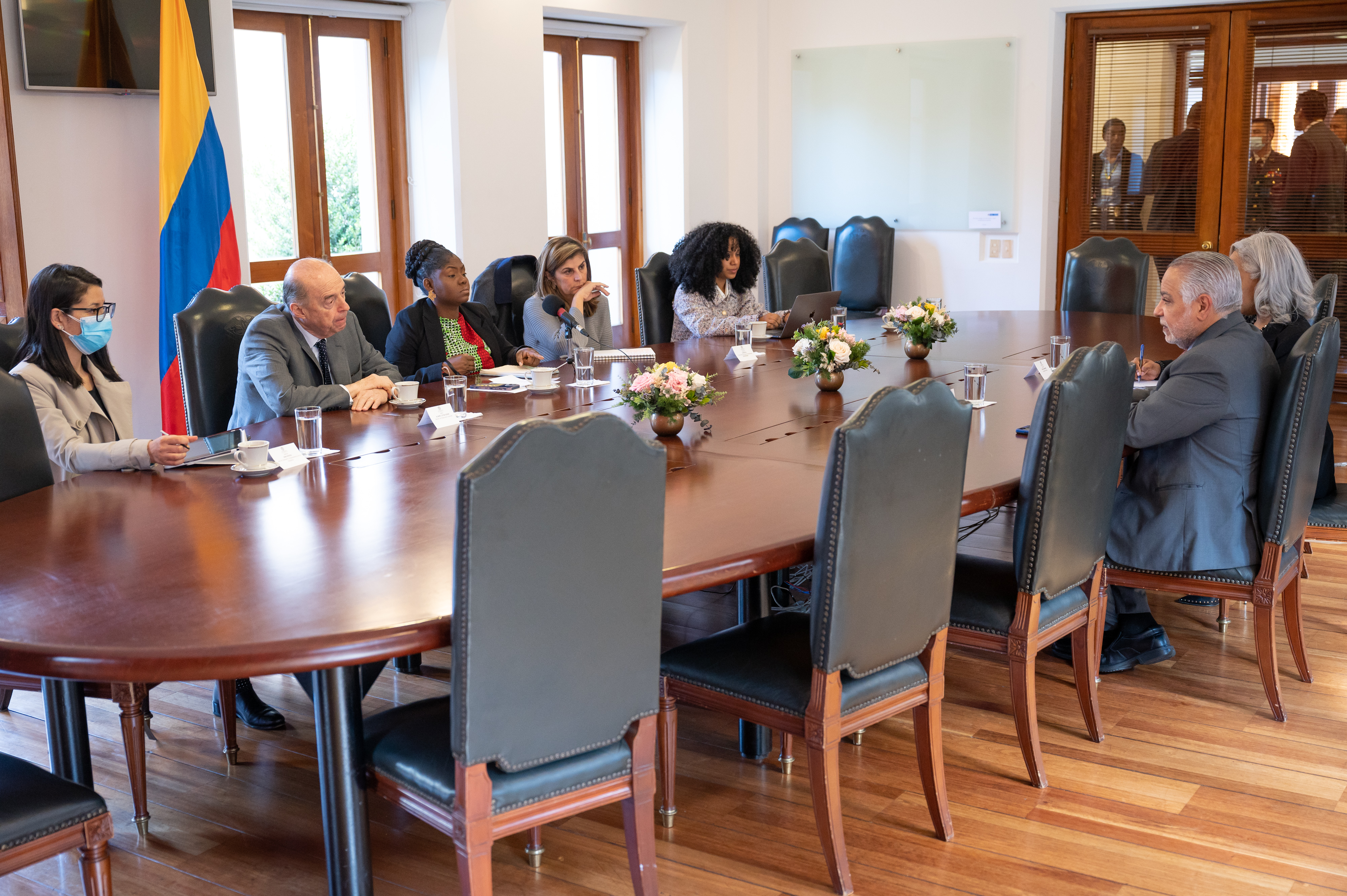 Vicepresidenta Francia Márquez y Canciller Álvaro Leyva recibieron al Secretario General de la Asociación de Estados del Caribe