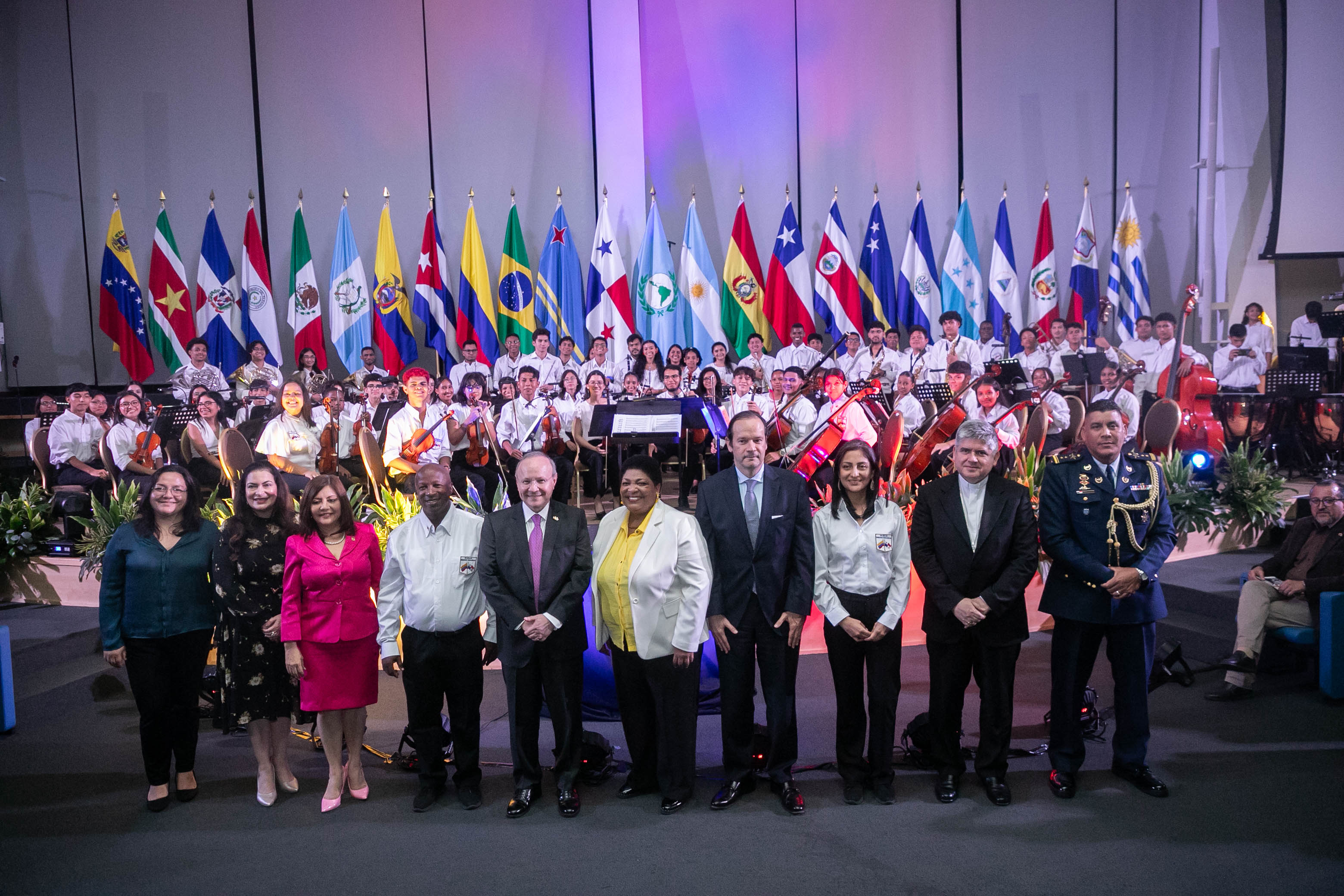 Concierto para celebrar los 100 años de relaciones bilaterales entre Colombia y Panamá.