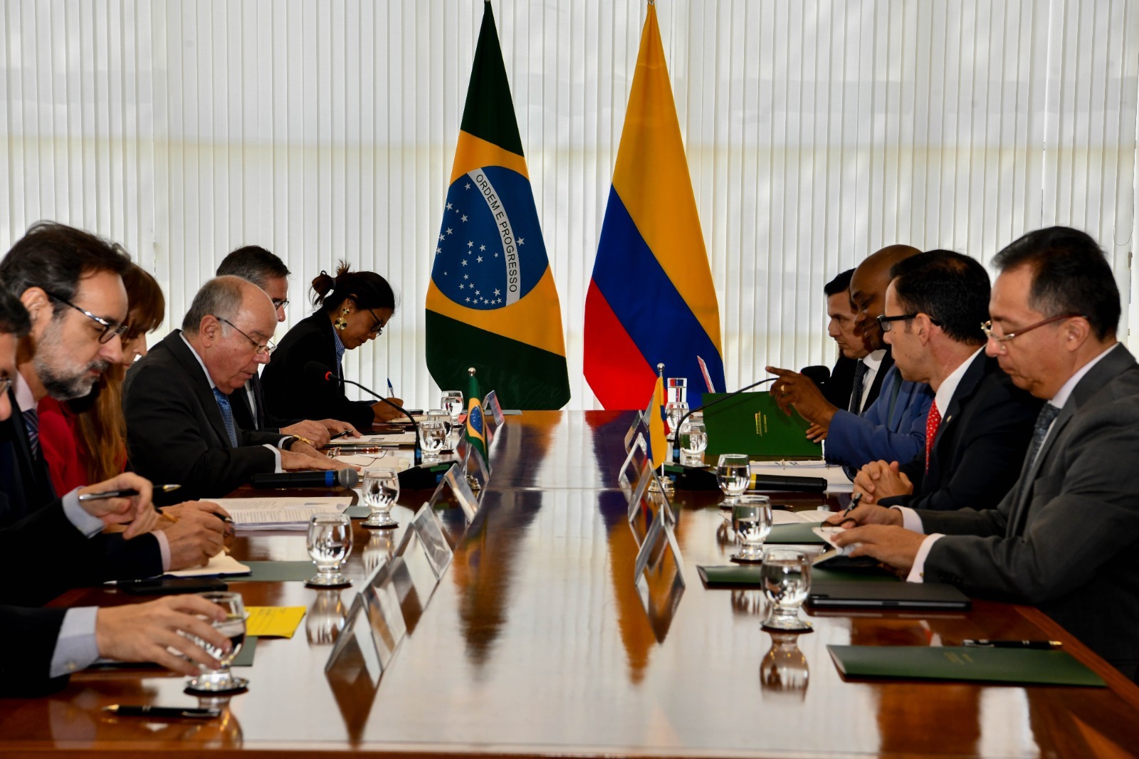 Canciller Luis Gilberto Murillo dialogó con su homólogo de Brasil Mauro Vieira  para continuar afianzando las relaciones bilaterales entre los dos países 