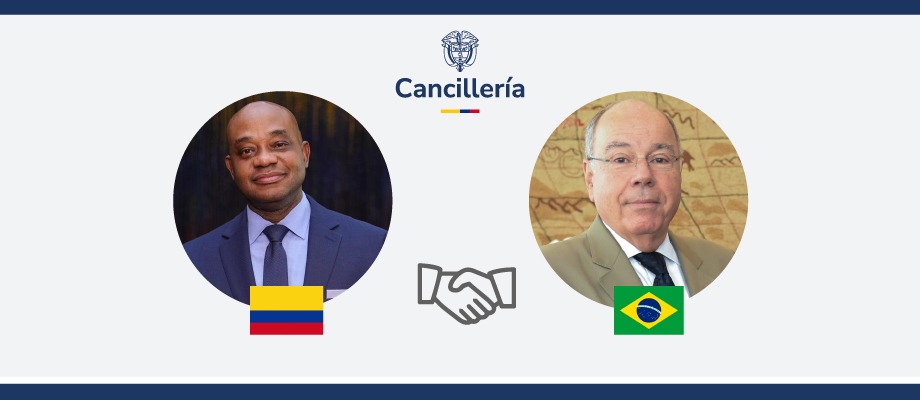 Cancilleres de Colombia y Brasil se reúnen este jueves en Brasilia