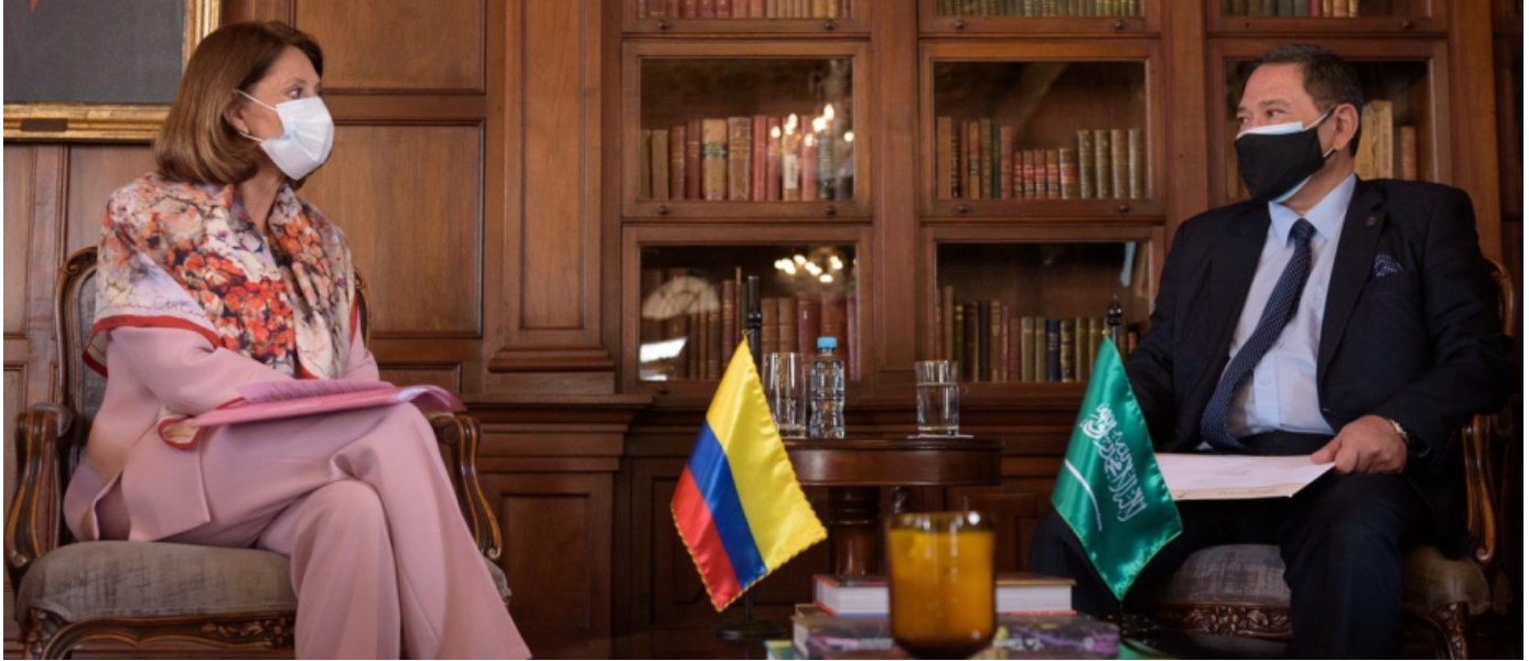 Vicepresidente y Canciller Marta Lucía Ramírez recibió al Embajador concurrente para Colombia 