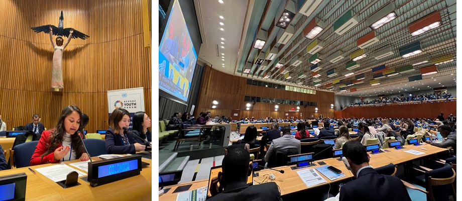Colombia participó en el Foro de la Juventud del ECOSOC