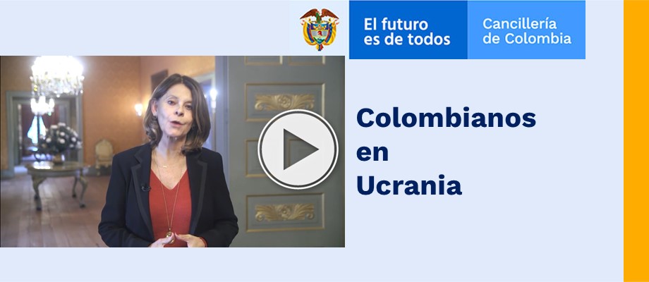Vicepresidente-Canciller informa sobre la asistencia a colombianos en Ucrania
