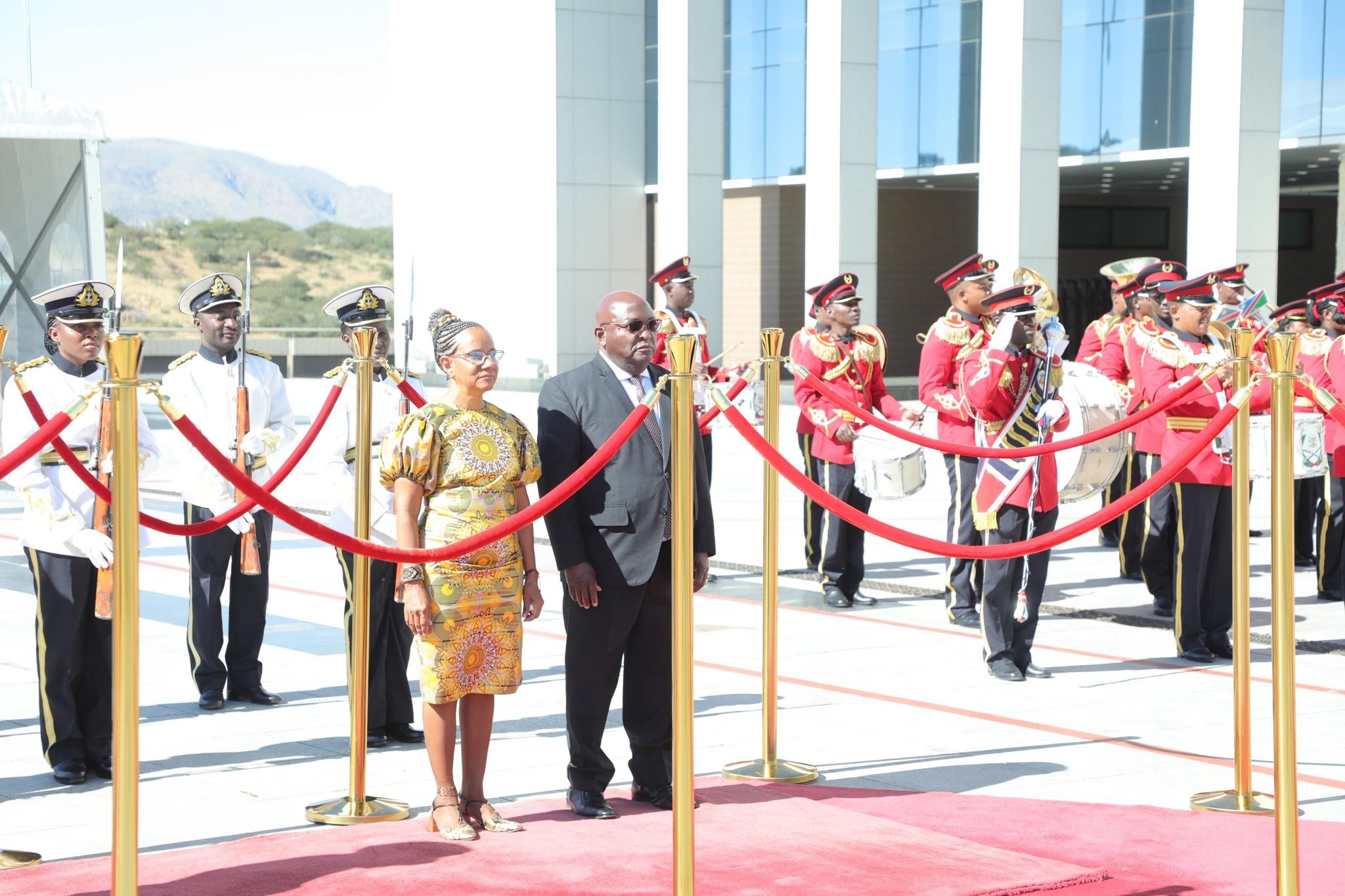 Foto: Cortesía Presidencia de Namibia.