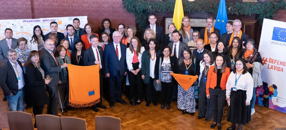 Junto a defensoras y defensores de la vida, Colombia y la Unión Europea conmemoraron el Día Internacional de los Derechos Humanos
