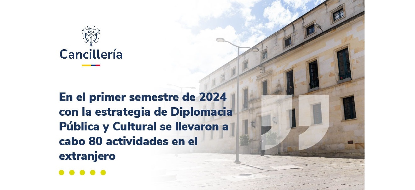 Cancillería realiza acciones de Diplomacia Cultural con más de 80 actividades en el extranjero