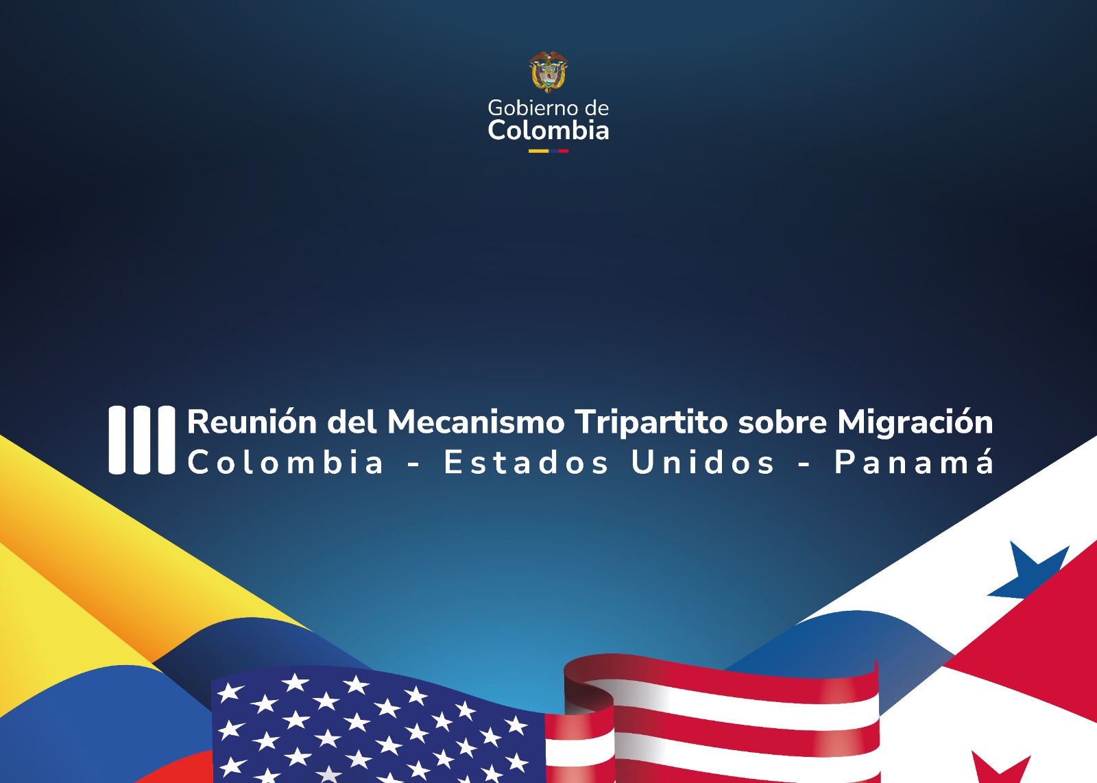Este lunes se desarrollará, en Cartagena, la III Reunión del Mecanismo Tripartito de Migración entre Colombia, Estados Unidos y Panamá