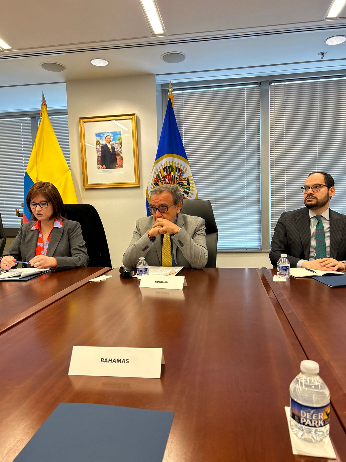 La directora de Cooperación Internacional participó en la reunión con Embajadores de los Estados Caribeños ante la OEA