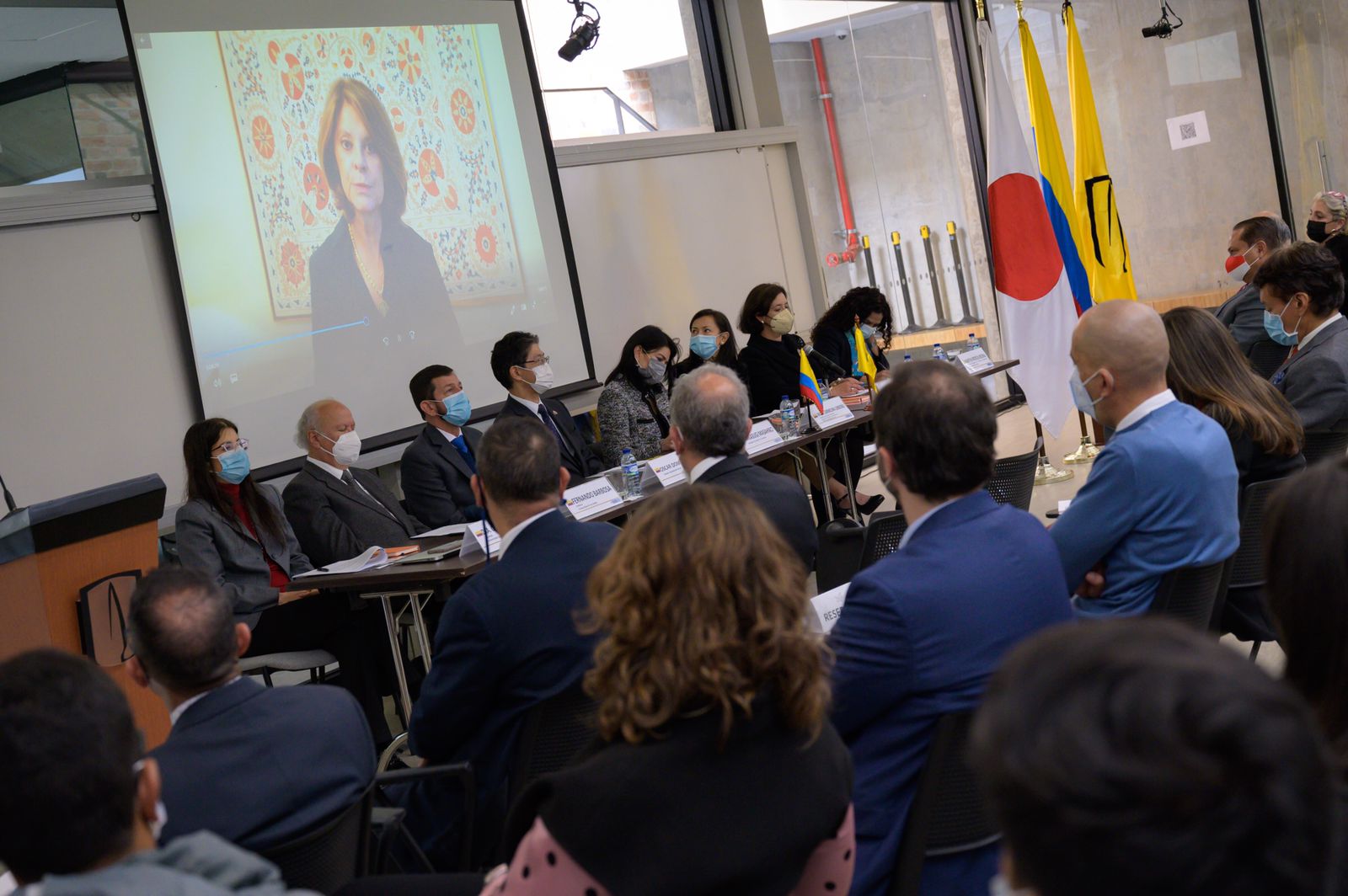 En la Universidad de los Andes, Cancillería realizó la primera Cátedra País con Japón como país participante