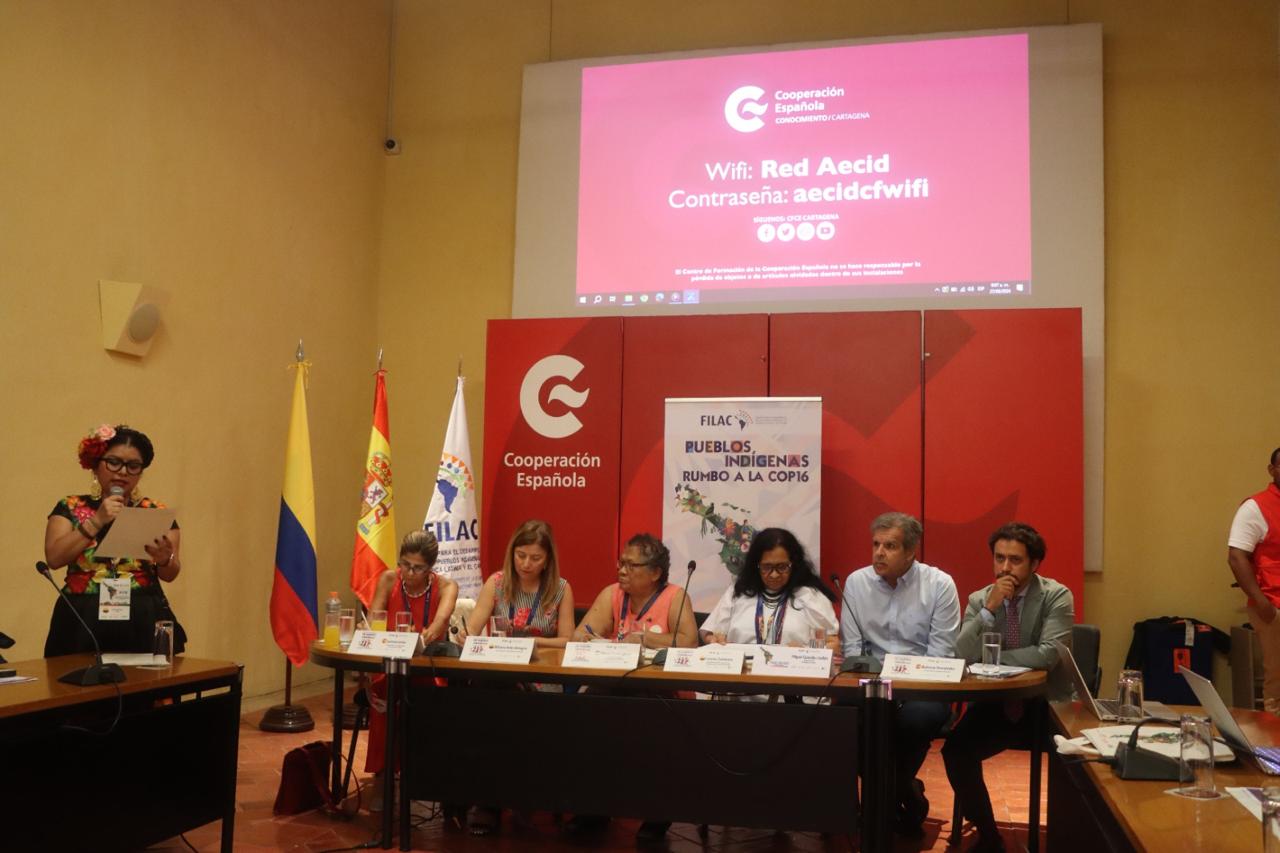 Reunión Iberoamericana de Organizaciones Feministas e Indígenas coordinada por la Oficina Regional de ONU Mujeres para las Américas y el Caribe y FILAC
