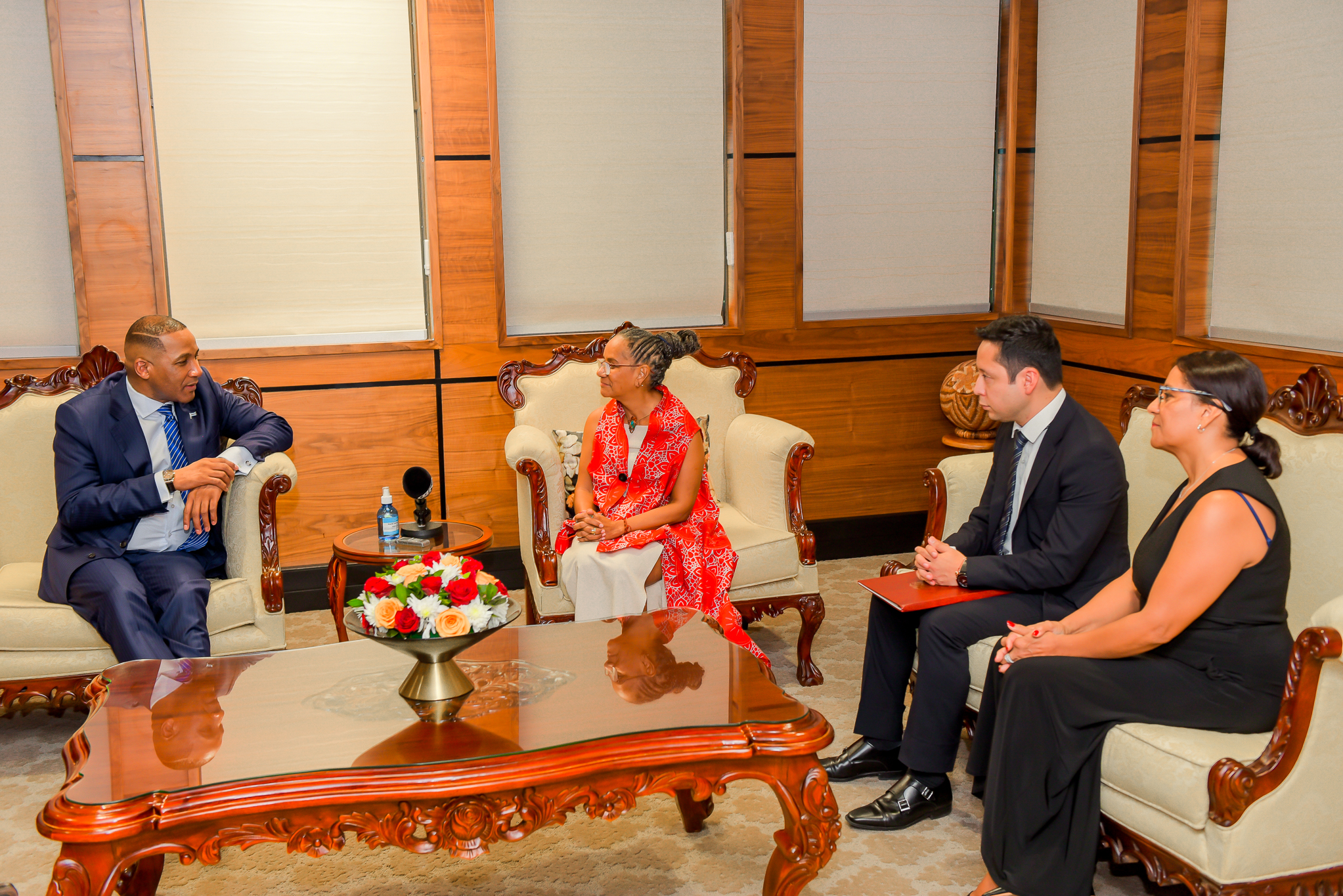 Foto: Cortesía Presidencia de Botswana.
