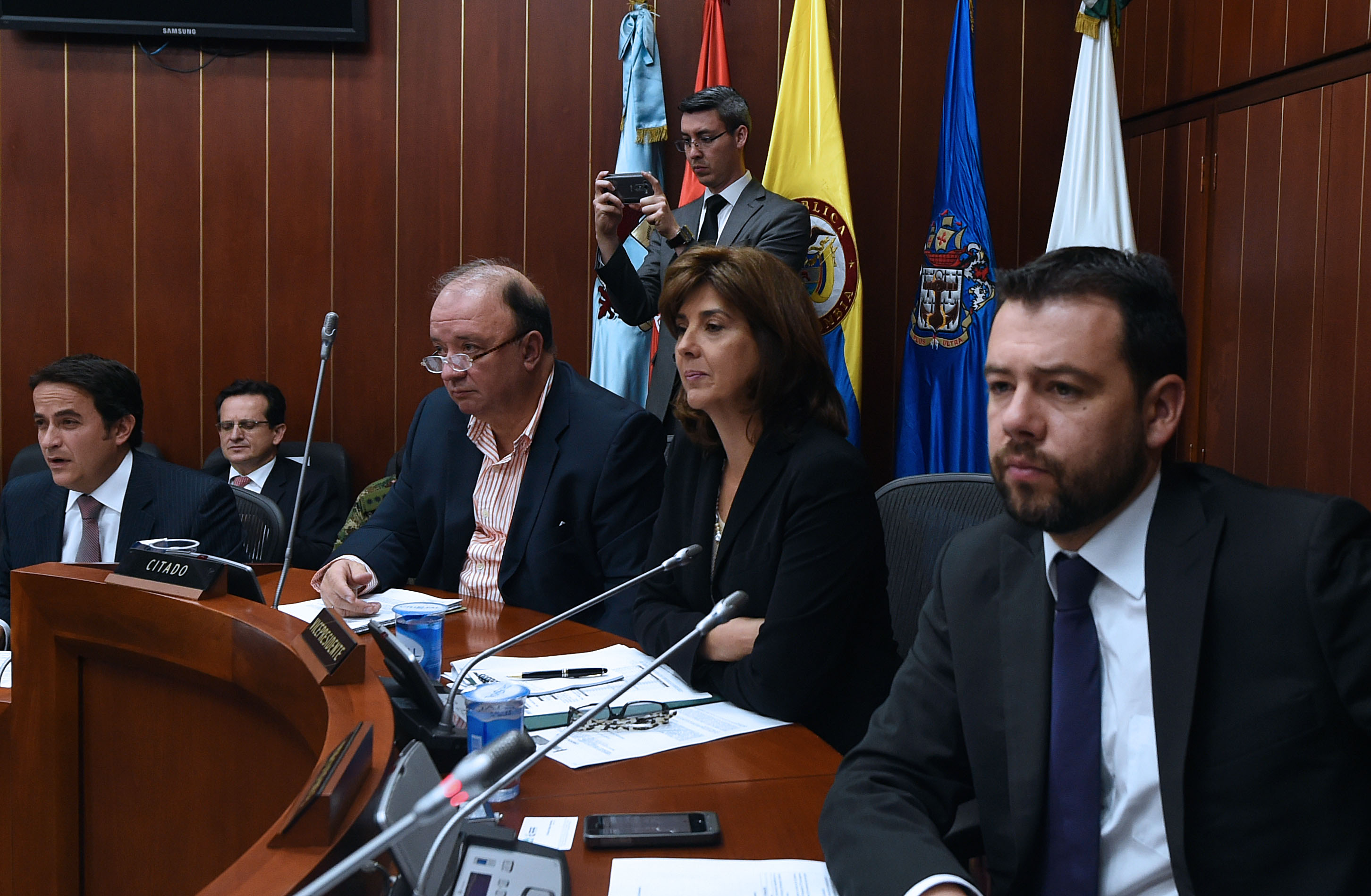 Intervención de la Canciller María Ángela Holguín durante el debate citado por la Comisión Segunda del Senado sobre la Situación de los colombianos deportados desde Venezuela