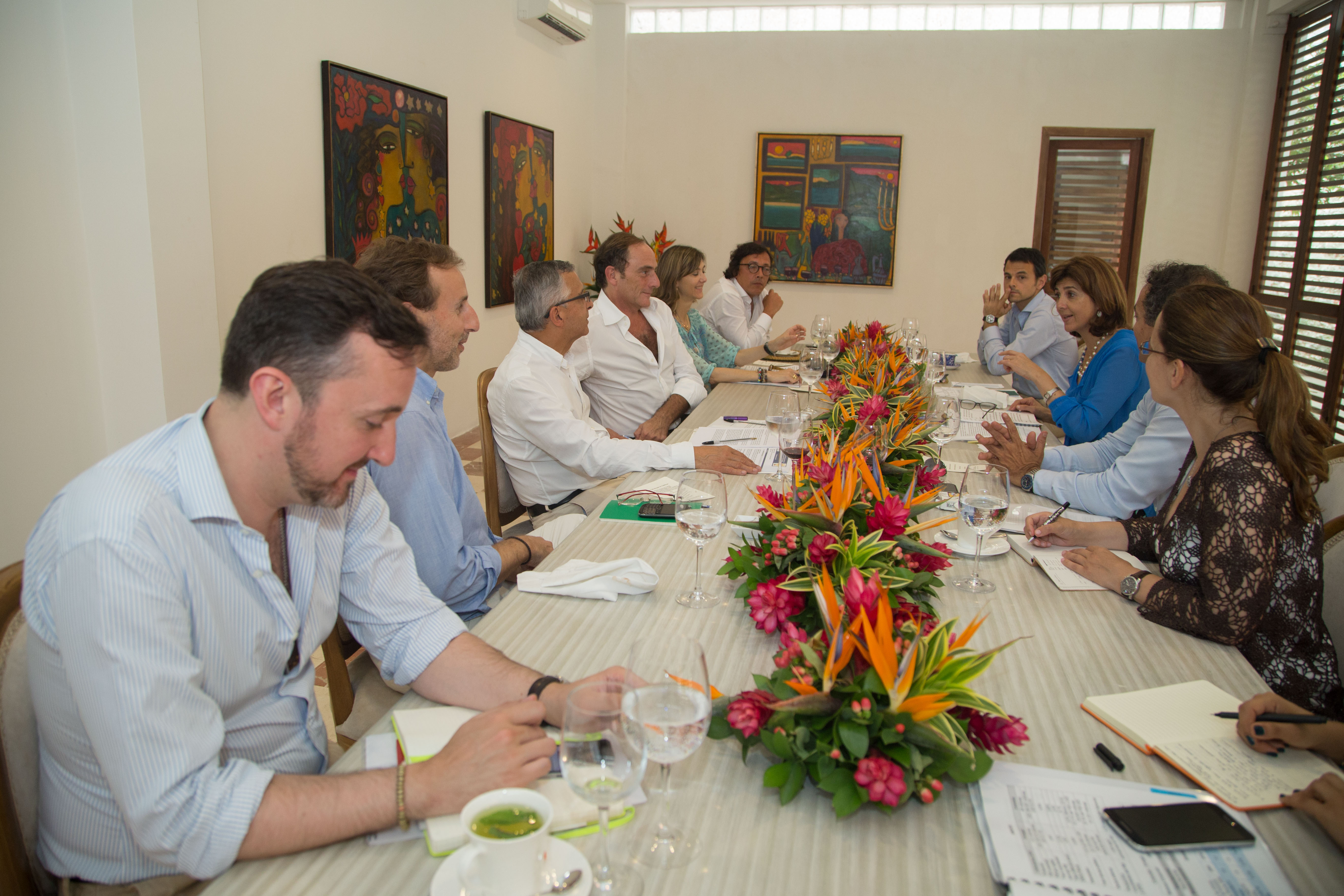 IMG Canciller María Ángela Holguín y el Viceprimer Ministro de Portugal Paulo Portas adelantaron reunión de consultas políticas en Cartagena
