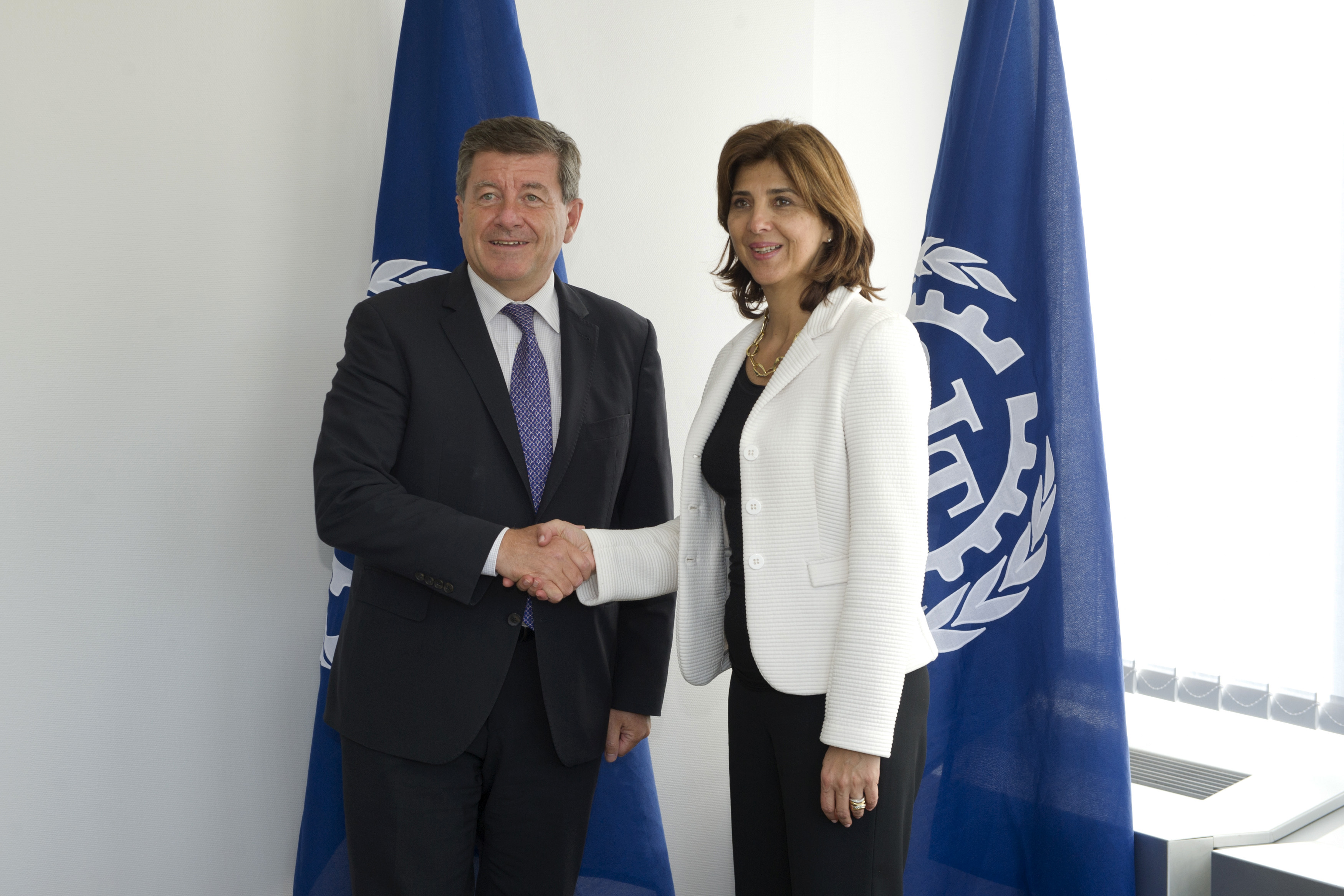 Canciller se reunió con el Director General de la OIT 