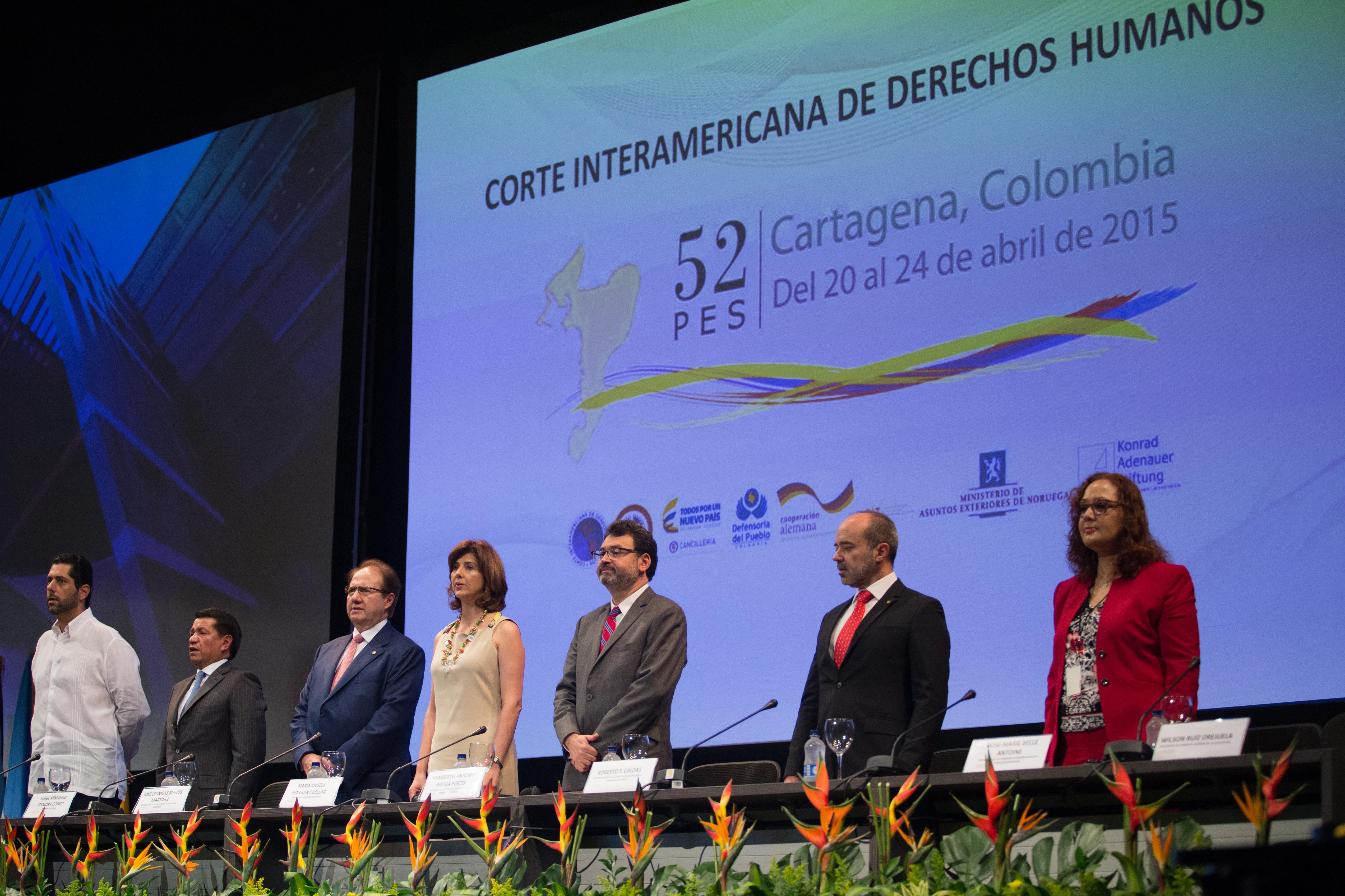 52° Periodo Extraordinario de Sesiones de la Corte Interamericana Derechos Humanos - Canciller Holguín