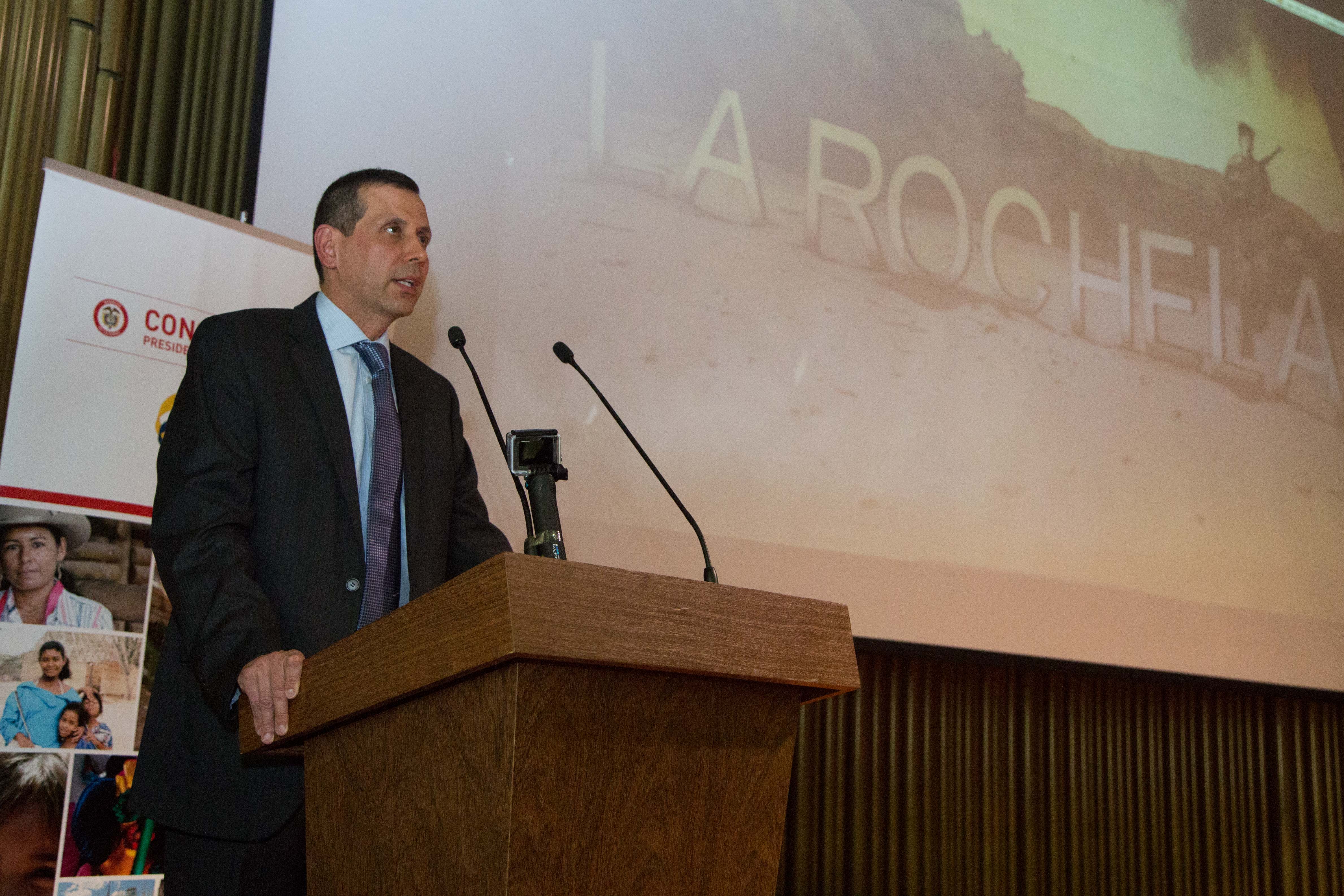 Viceministro participó en el lanzamiento del documental “La Rochela, buscando justicia en tiempos de paz”