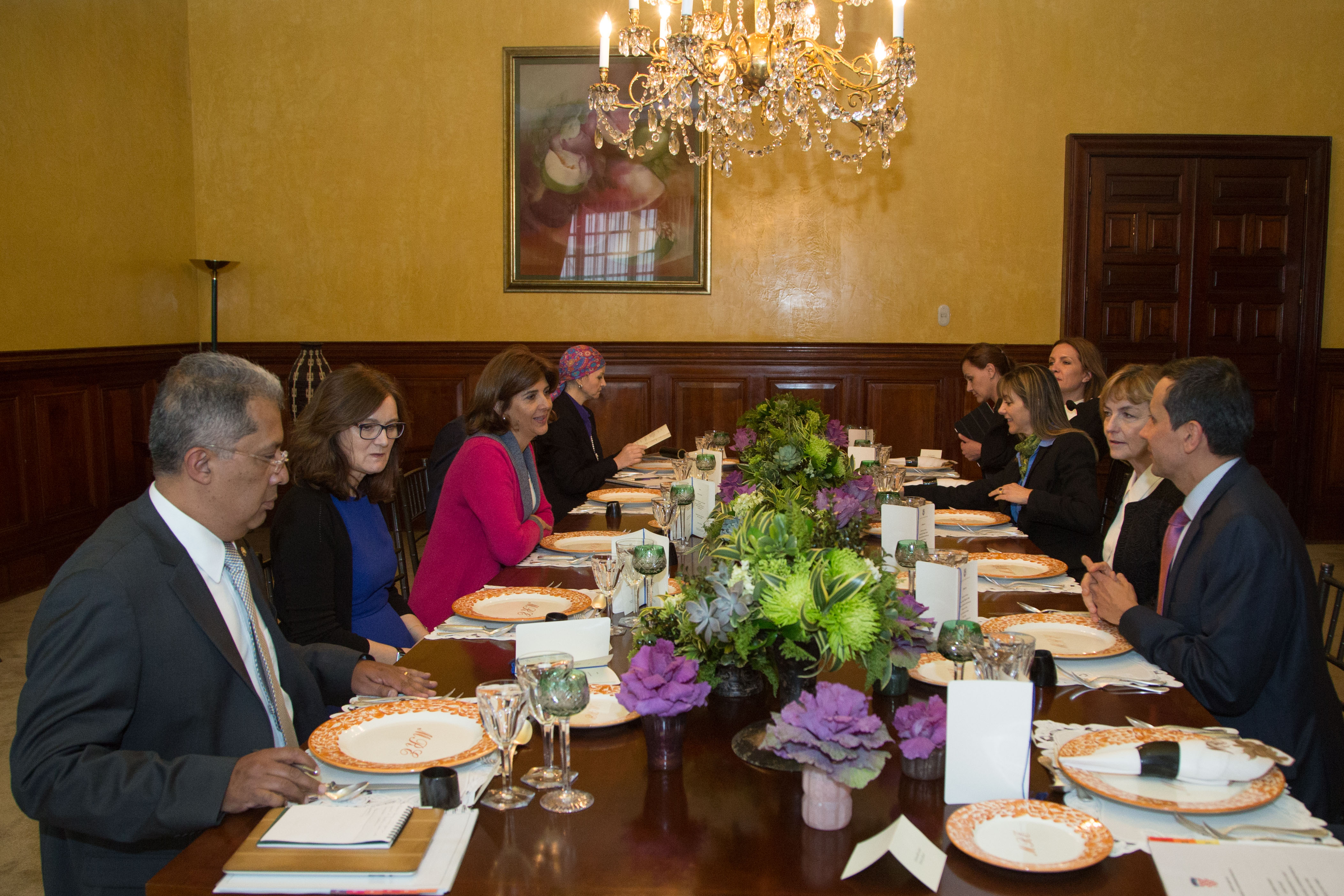 Segunda Reunión del Mecanismo de Consultas Políticas, Colombia, Croacia, 