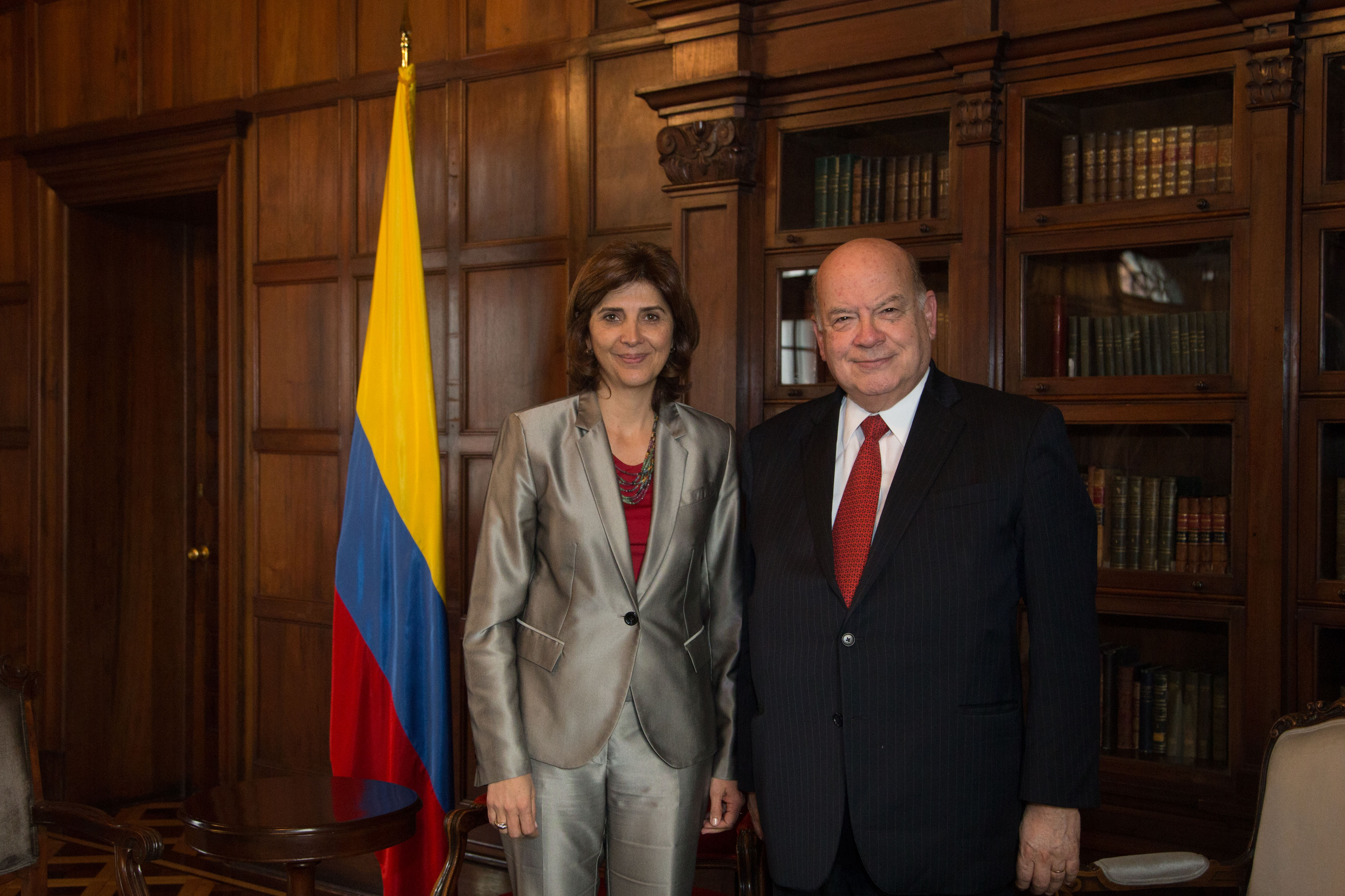 Ministra de Relaciones Exteriores, Secretario General de la OEA, José Miguel Insulza