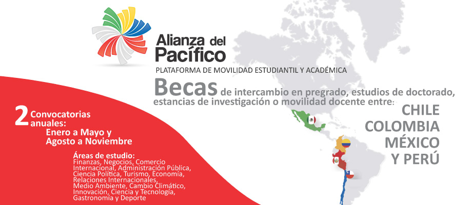 Convocatoria de becas Alianza del Pacífico