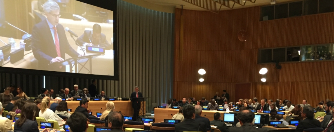 Colombia defiende la búsqueda de un nuevo enfoque en la lucha contra las drogas durante Debate Temático de Alto Nivel en la ONU