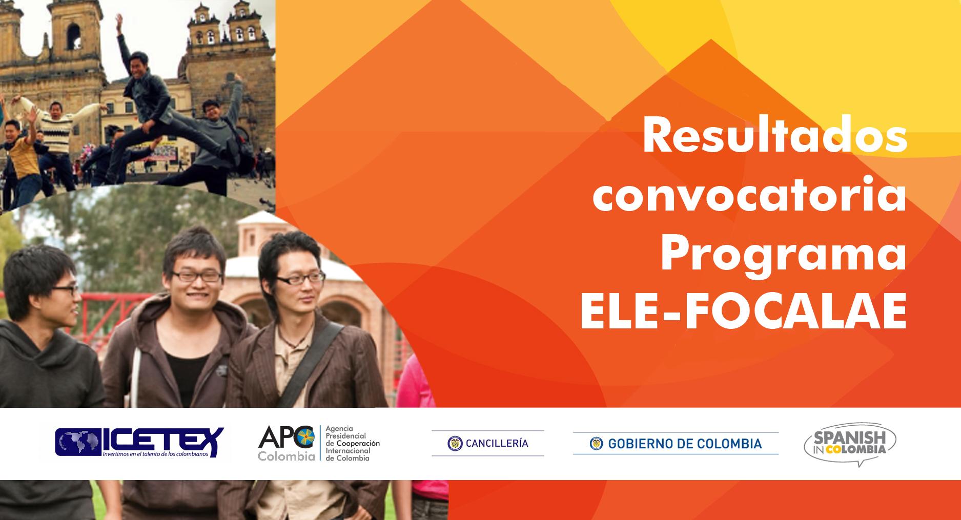 Resultados de la convocatoria del III curso ELE-FOCALAE