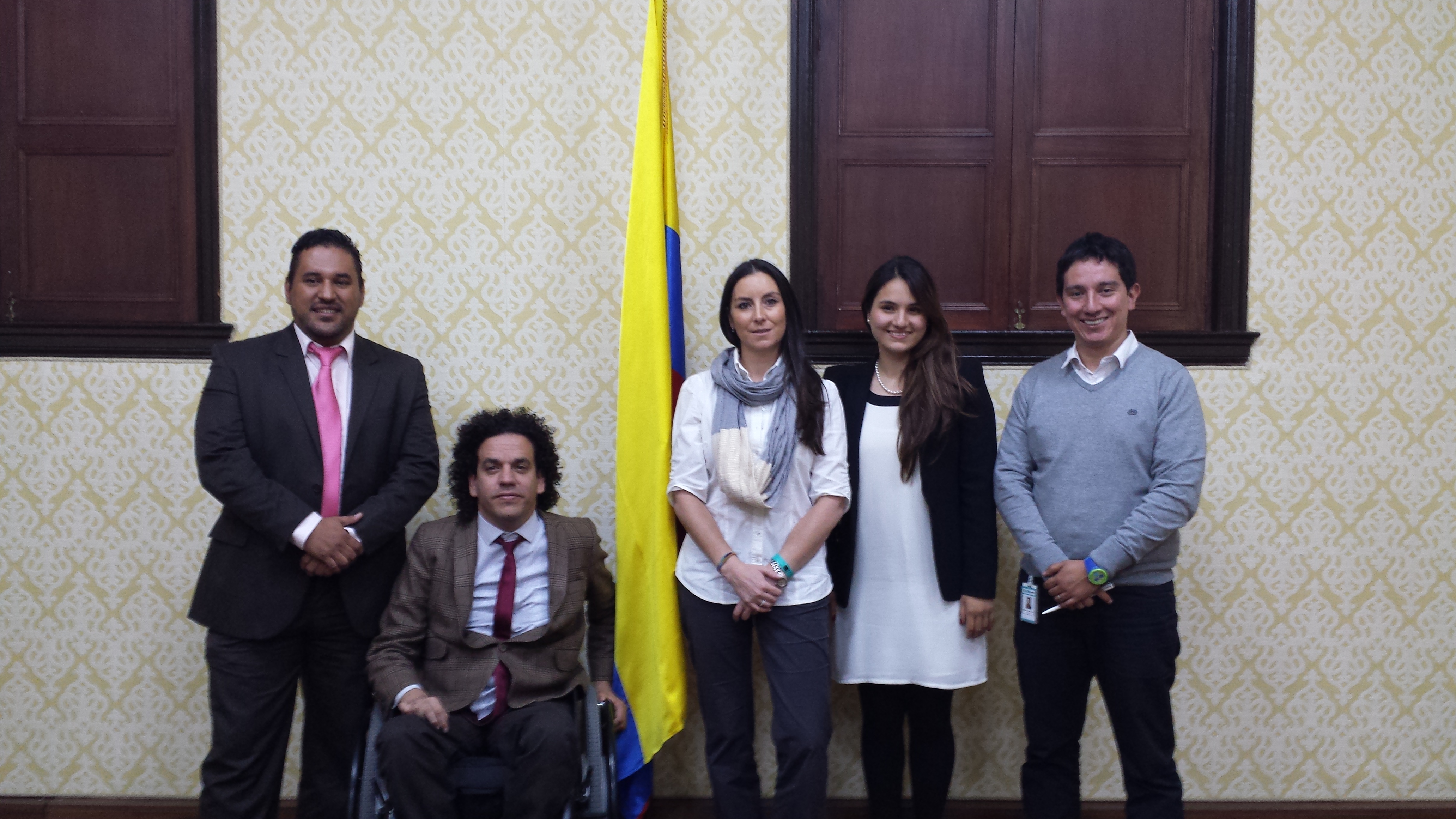 Colombia, representante ante el Comité para la Eliminación de todas las Formas de Discriminación en contra de las personas con Discapacidad
