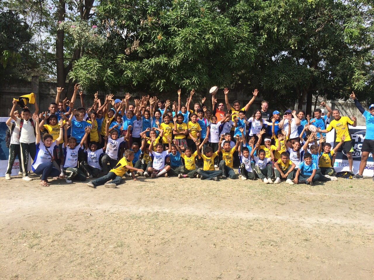 proyecto Try Rugby Colombia en Montería y Apartadó, Ministerio de Relaciones Exteriores y el Consejo Británico