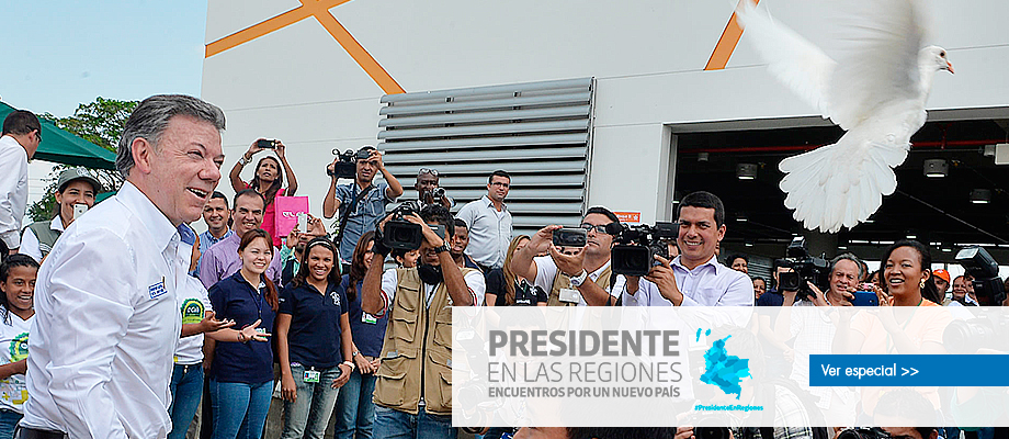 El Presidente en las Regiones en Cali el 24 y 25 de abril