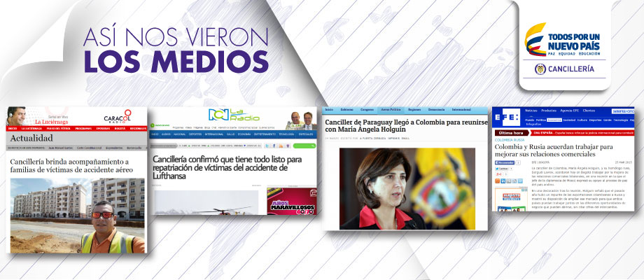 Monitoreo de medios, cancillería