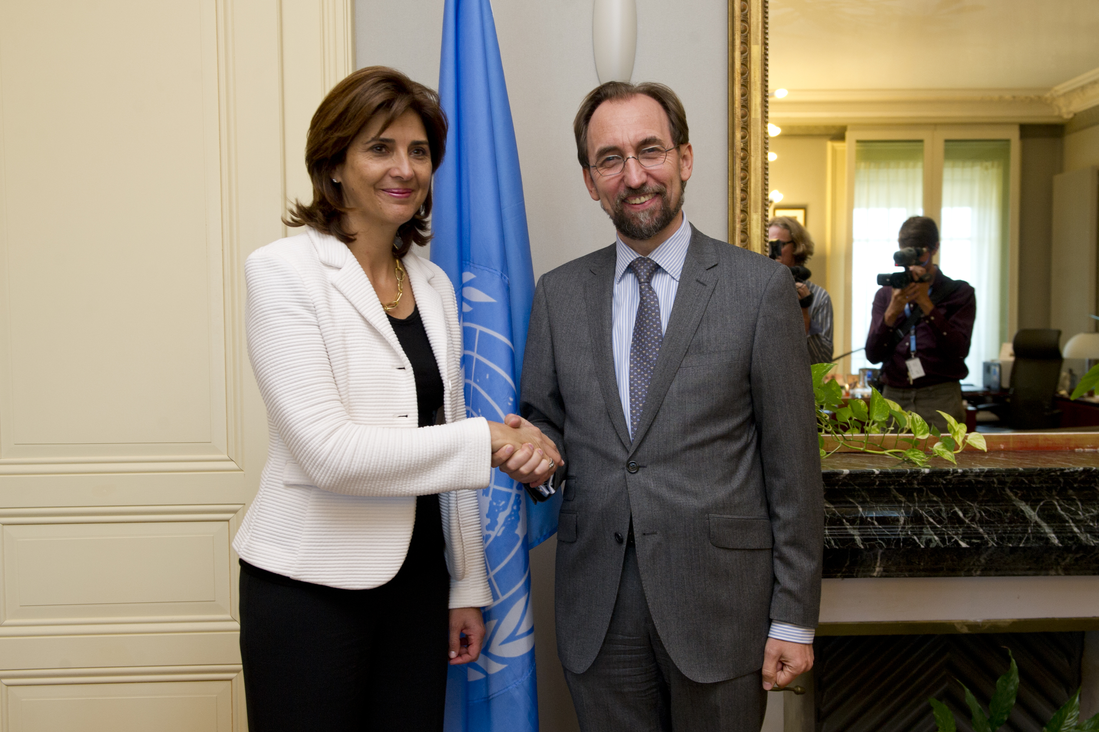 Canciller se reunió con el Alto Comisionado de las Naciones Unidas para los Derechos Humanos