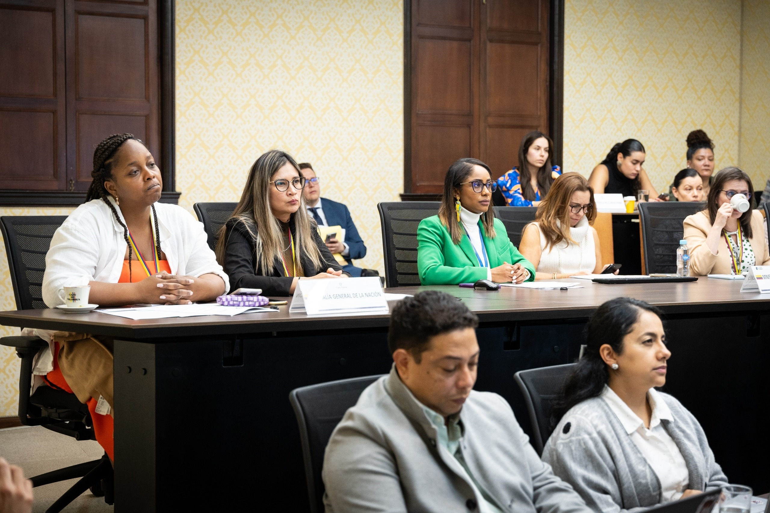 Funcionarios que lideraron reuniones de trabajo convocadas por CIDH
