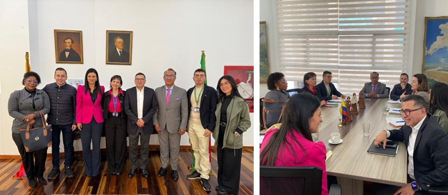 El Ministerio de Relaciones Exteriores, a través del equipo de Diplomacia Pública Subnacional sostuvo un encuentro con la Región Administrativa de Planificación Especial y la Gobernación de Boyacá