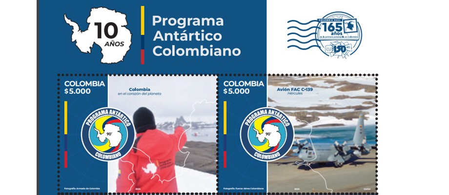 Lanzamiento de Estampilla Conmemorativa del Programa Antártico Colombiano en el Marco del XXIV Encuentro de Historiadores Antárticos Latinoamericanos