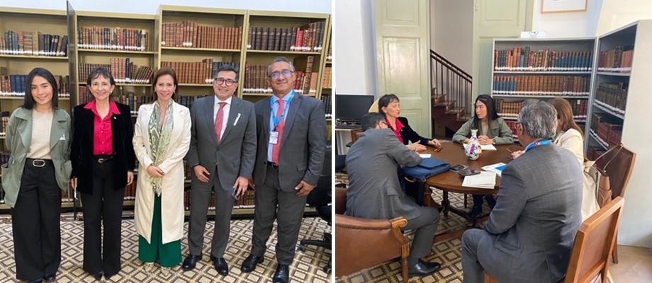 Funcionarios del Ministerio de Relaciones Exteriores y de la Región Administrativa de Planificación Especial aúnan esfuerzos y fomentan el fortalecimiento en materia de relaciones internacionales