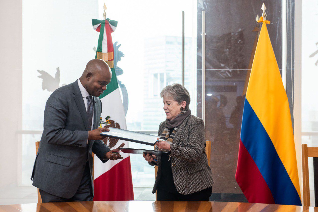 Avanzamos hacia la igualdad de género! Colombia y México firmaron un Memorando de Entendimiento para fortalecer la implementación de las Políticas Exteriores Feministas en ambos países