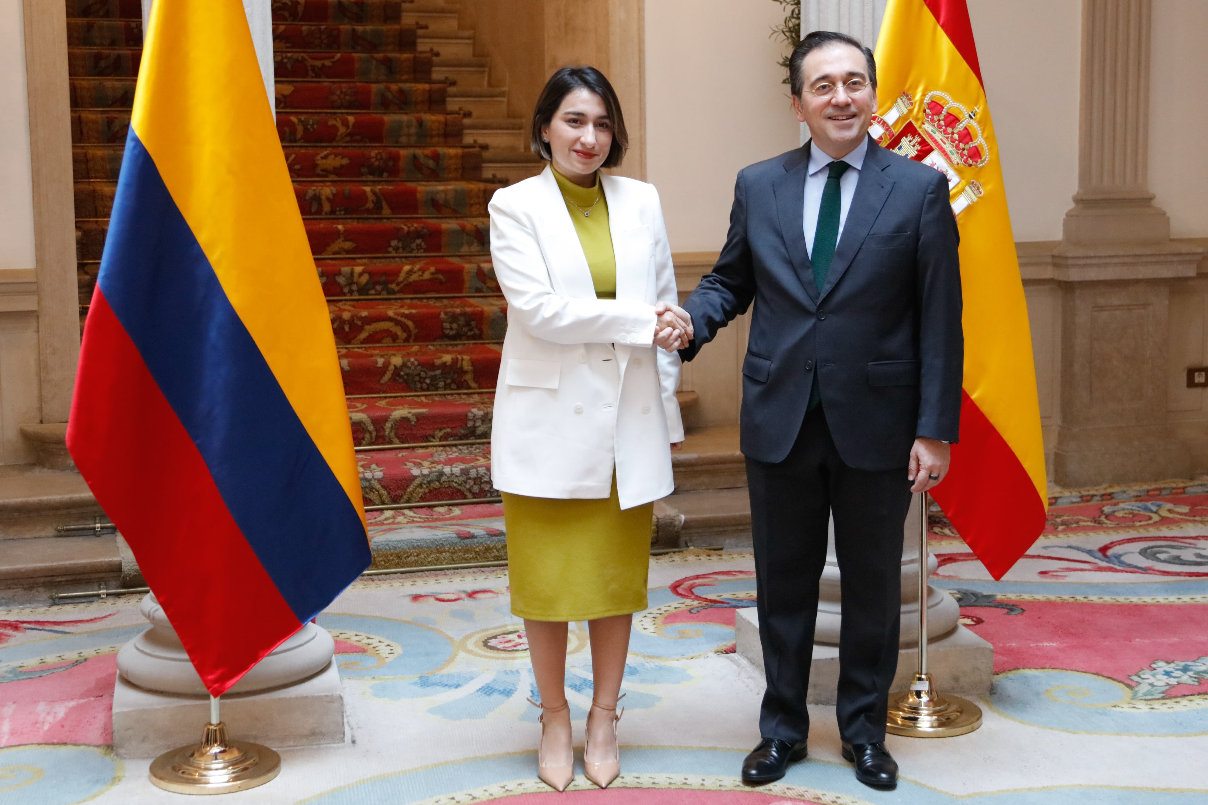 Cancilleres de Colombia y España realizan el primer encuentro oficial en camino hacia la Comisión Binacional