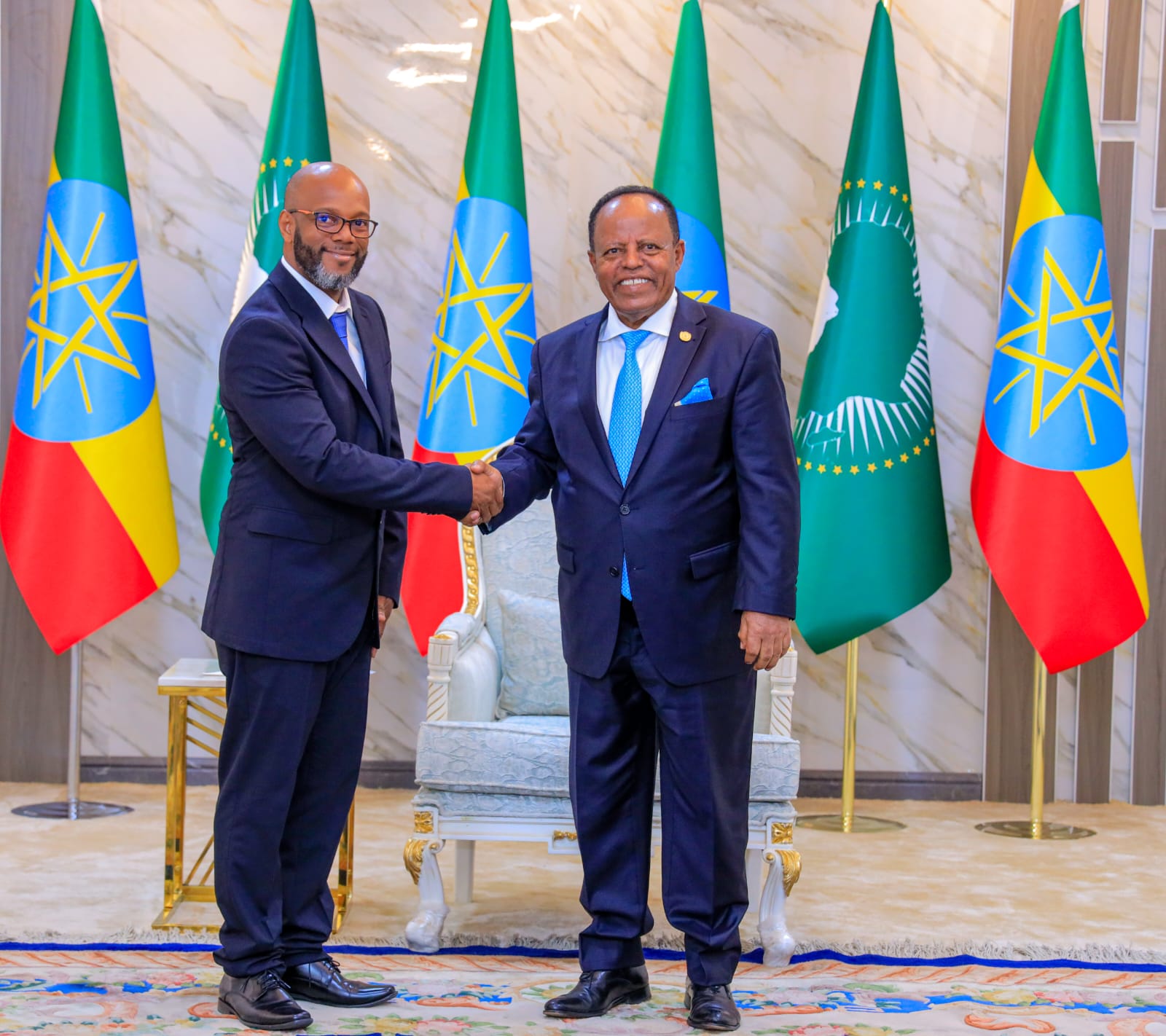  Colombia llega oficialmente a Etiopia con su nuevo embajador Yeison Arcadio Meneses Copete