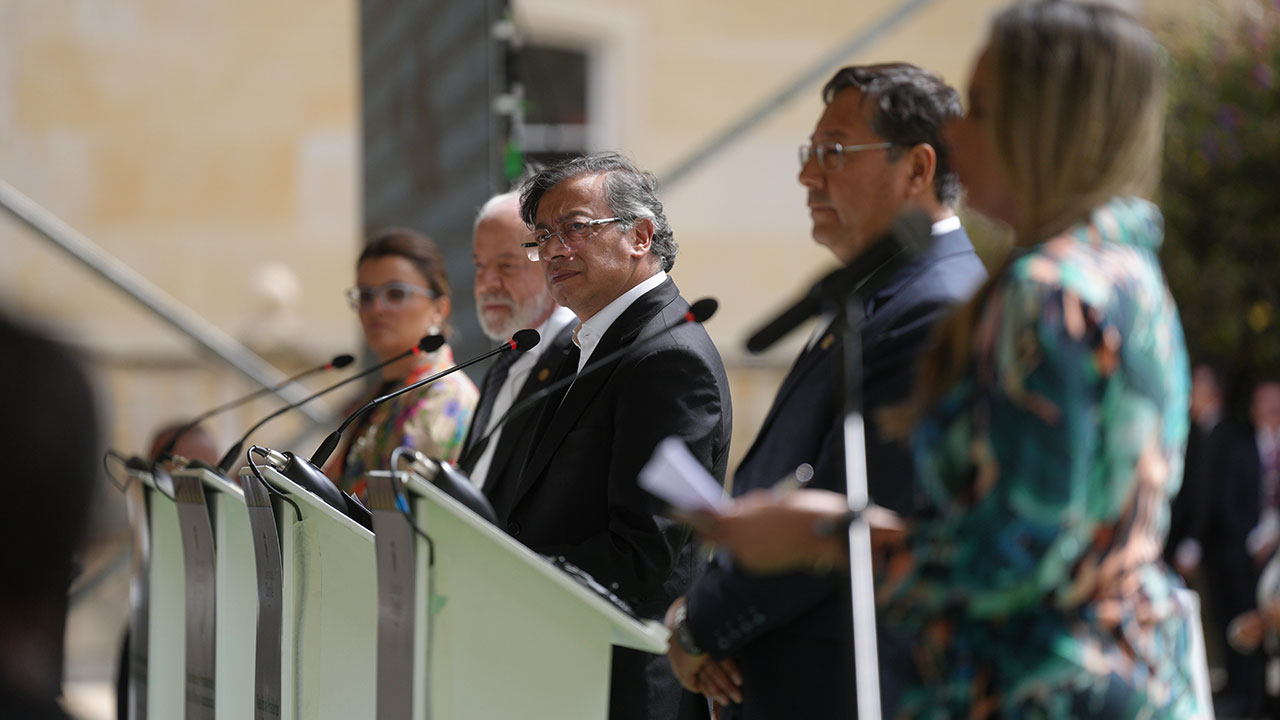 Declaración de Bogotá, al término del V Encuentro de presidentes de la Organización del Tratado de Cooperación Amazónica (OTCA)
